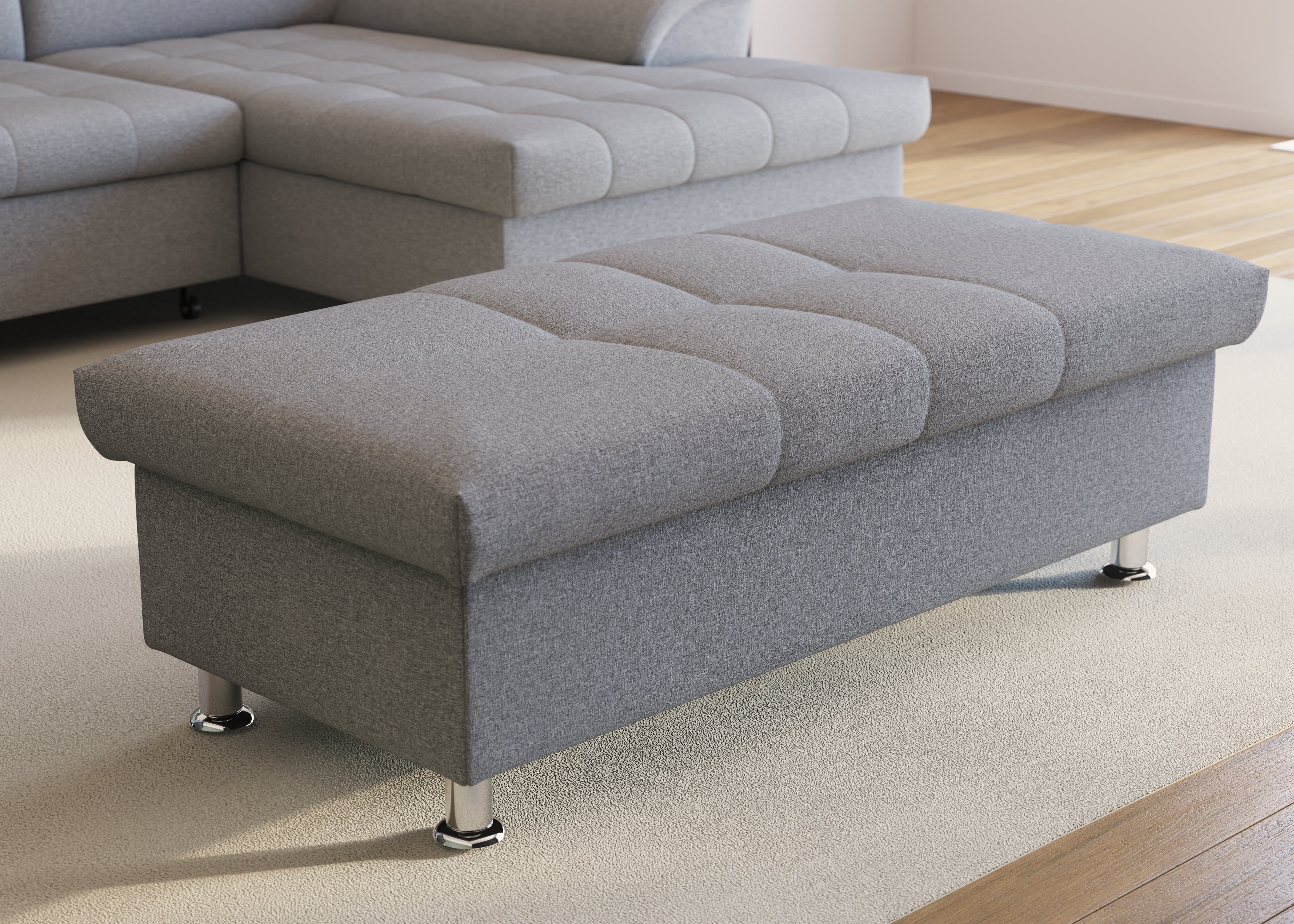 DOMO collection Hocker "Franzi" inklusive Stauraum günstig online kaufen