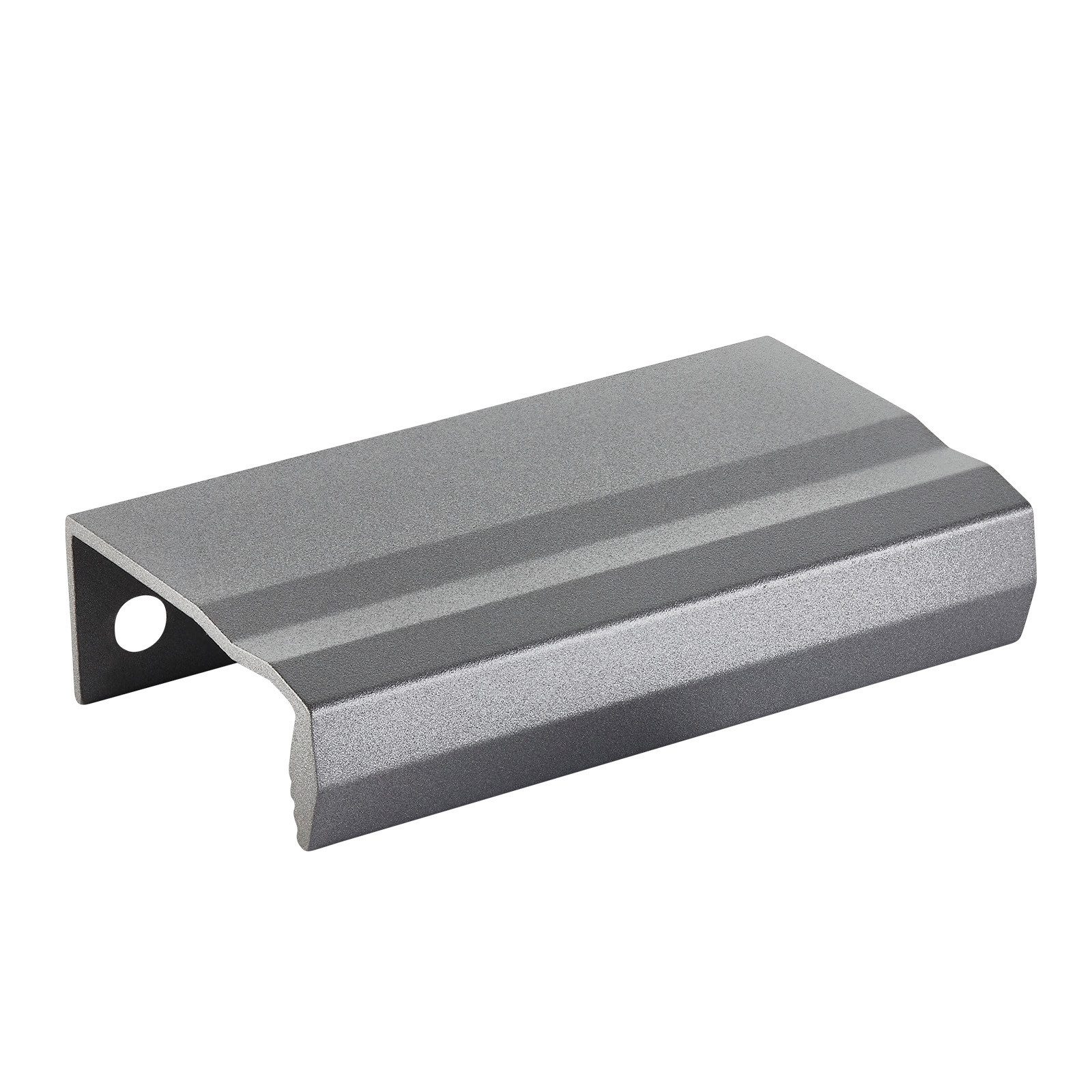 SO-TECH® Möbelgriff Griffleiste LUTZ BA 64 - 160 mm, inkl. Schrauben (1-St), BA 64 mm Anthrazit von SCHÜCO ALU COMPETENCE
