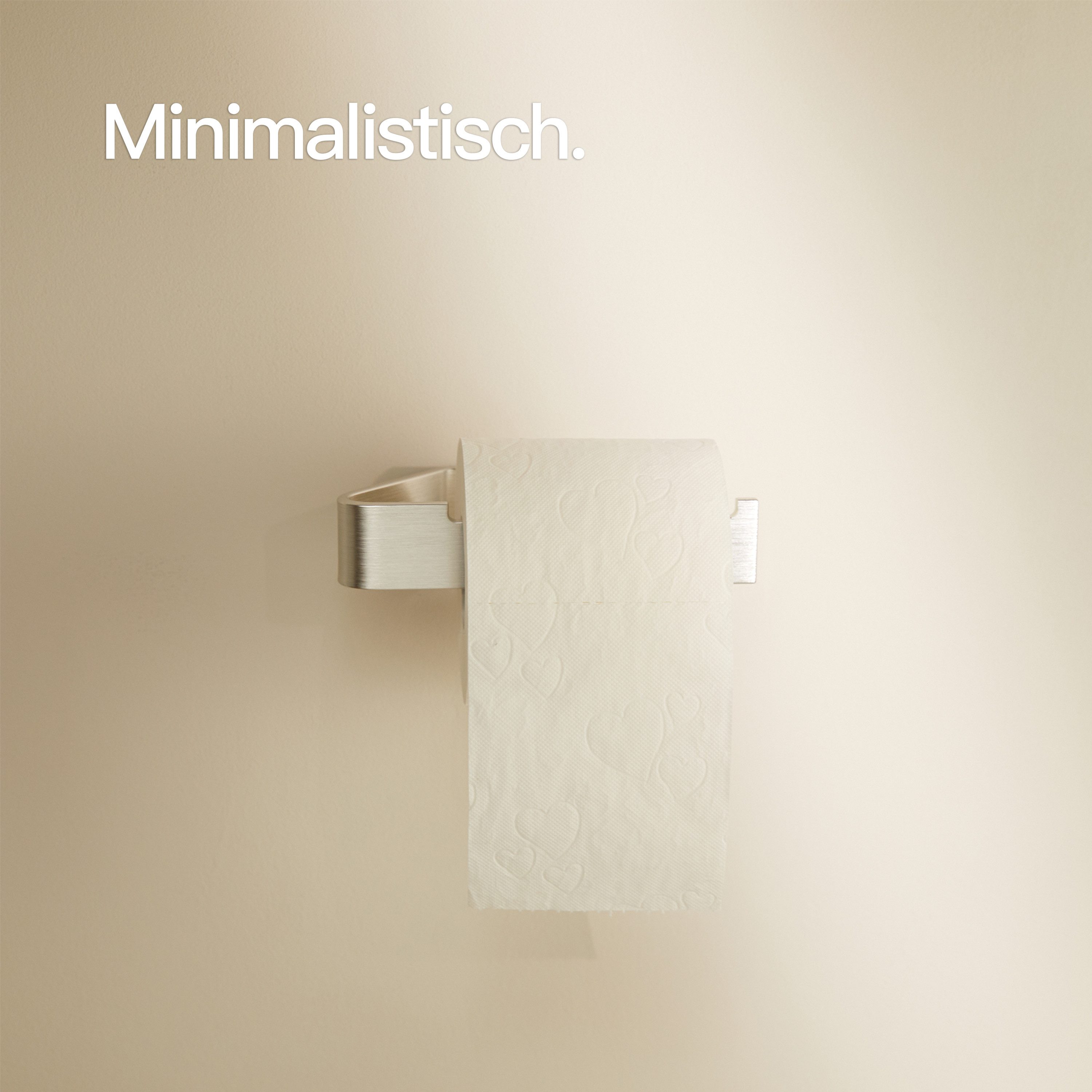 Designfabrik Hamburg Toilettenpapierhalter ohne Bohren, Klopapierhalter günstig online kaufen