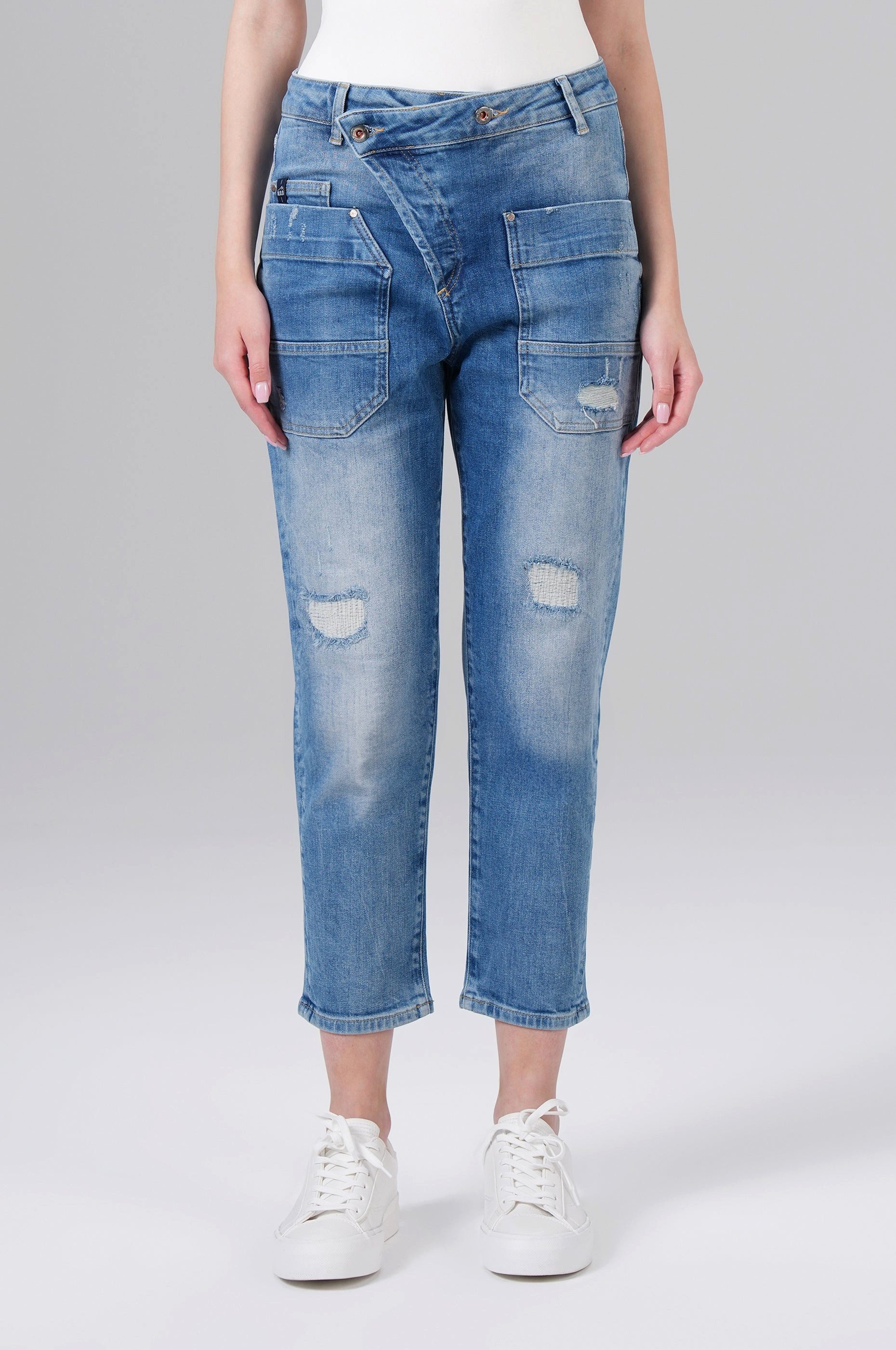 Miracle of Denim Boyfriend-Hose Ira Boy Fit günstig online kaufen