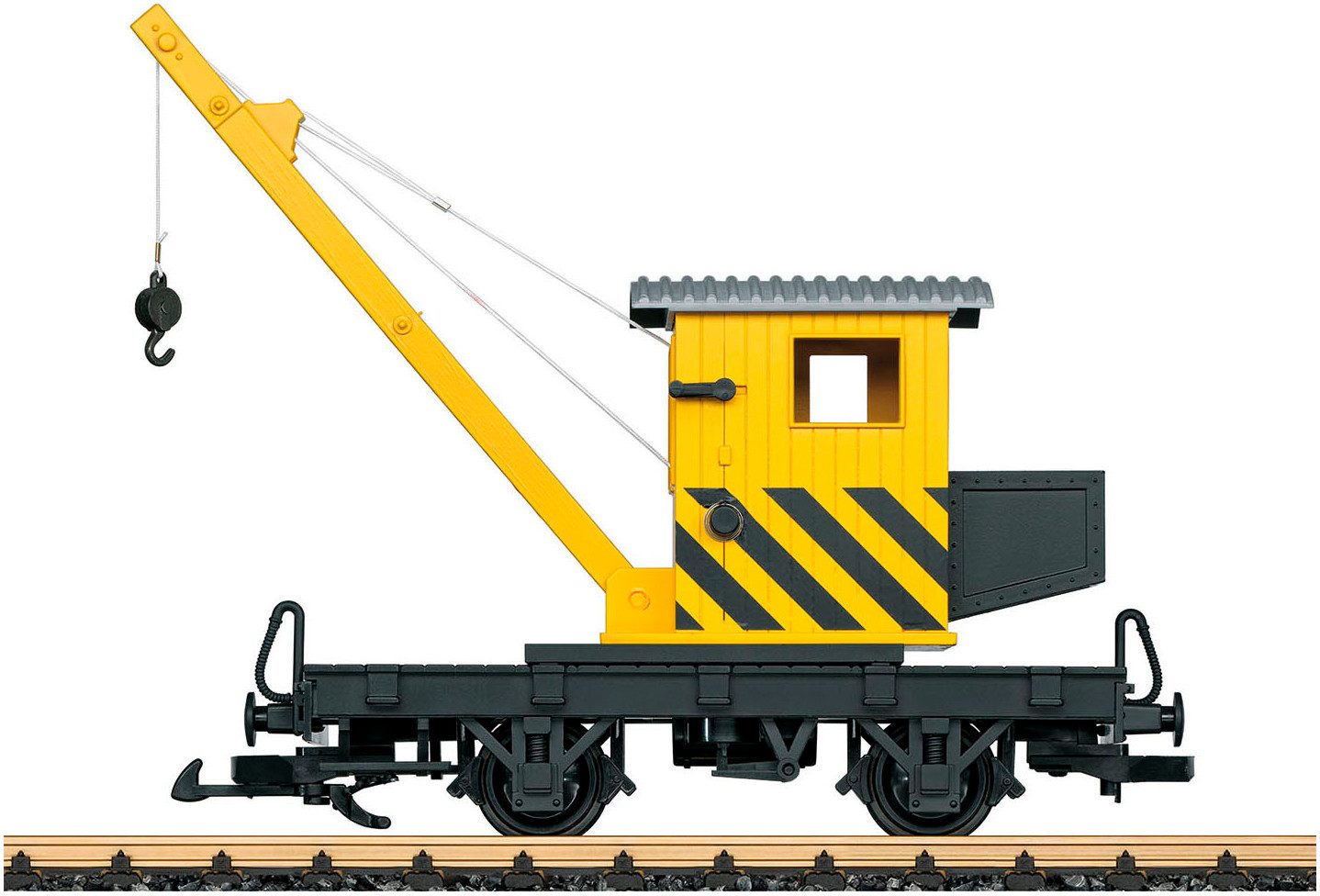 LGB Güterwagen LGB Kranwagen - L40043, Spur G, Made in Europe