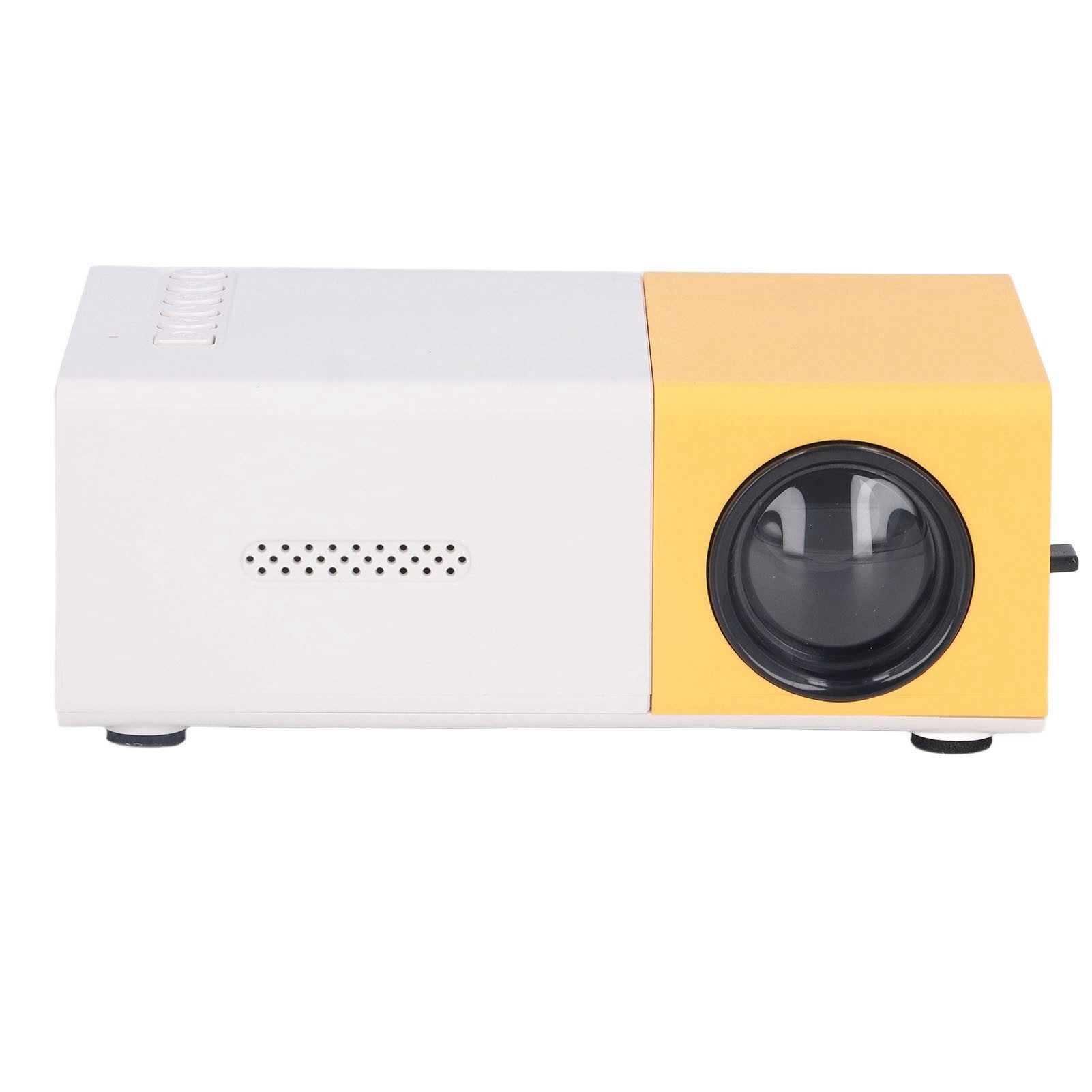 Powerwill Mini-Projektor LCD Mini-Beamer (600 lm, 800:1, 1920 x 1080 px, Tragbarer Videoprojektor für Heimkino und Filme im Freien)