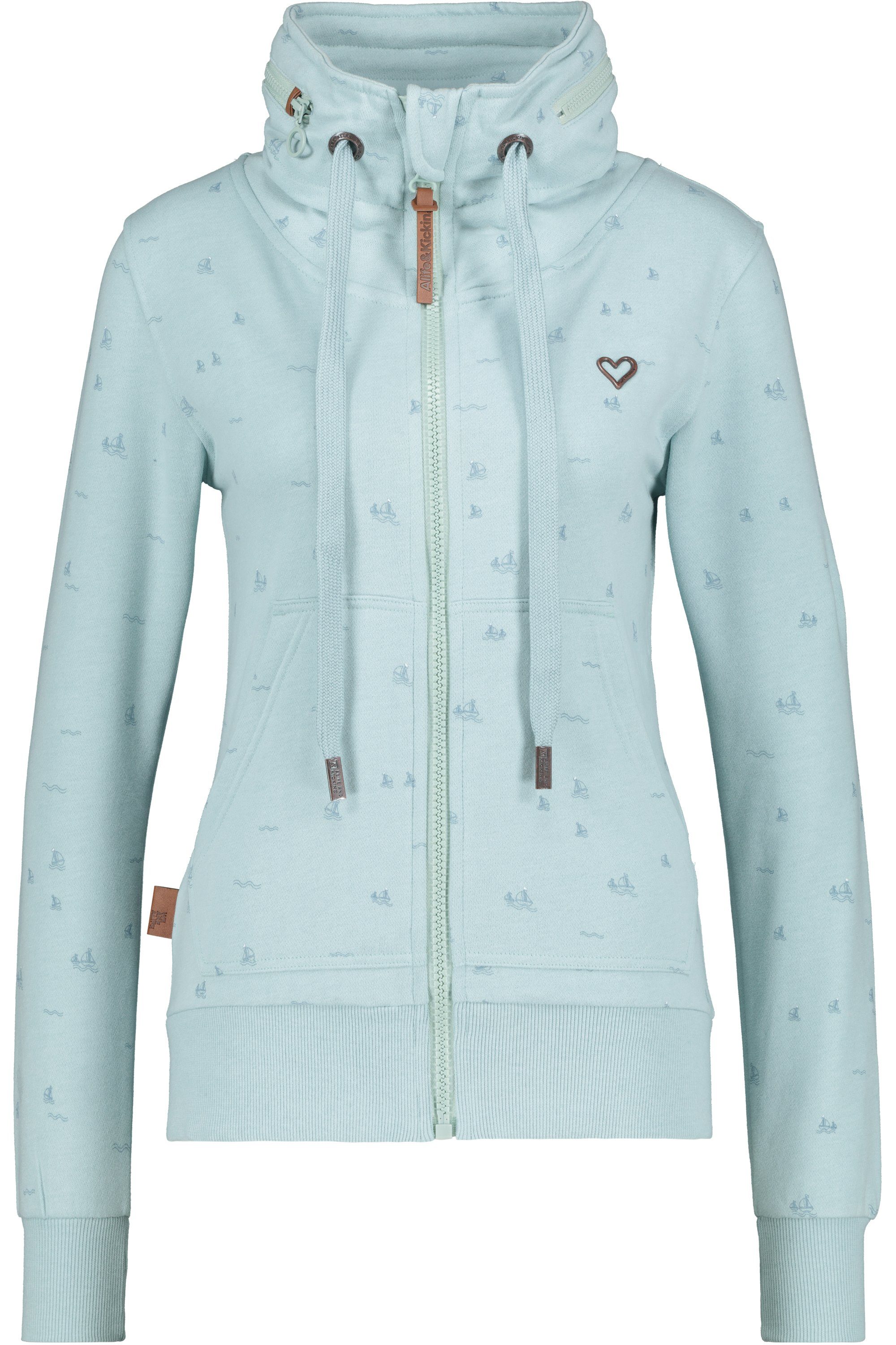 Damen B Jacke & Sweatjacket Kapuzensweatjacke VivianAK Sweatjacke, Kickin ice Alife