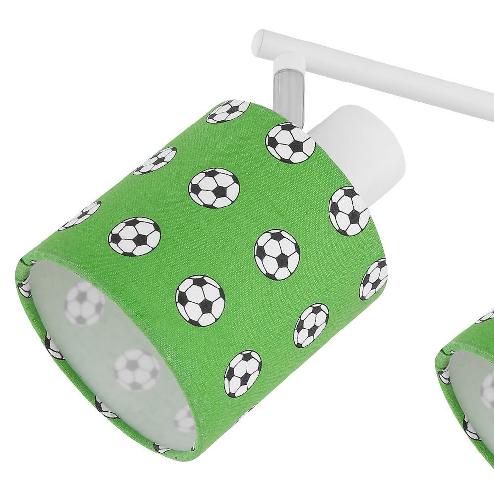 Spot Leuchtmittel Leiste Fußball beweglich Lampe inklusive, Decken Warmweiß, Dimmbar etc-shop Dekolicht, Farbwechsel,