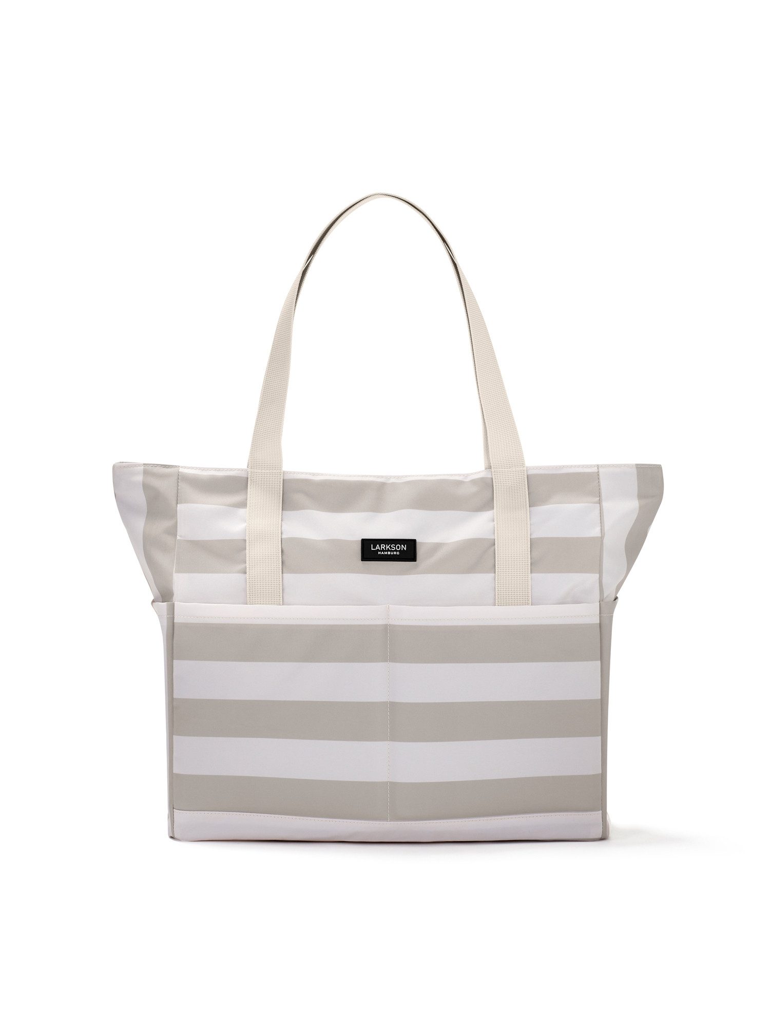 LARKSON Strandtasche Linn Strandtasche mit Reißverschluss (1-tlg), Große Be günstig online kaufen