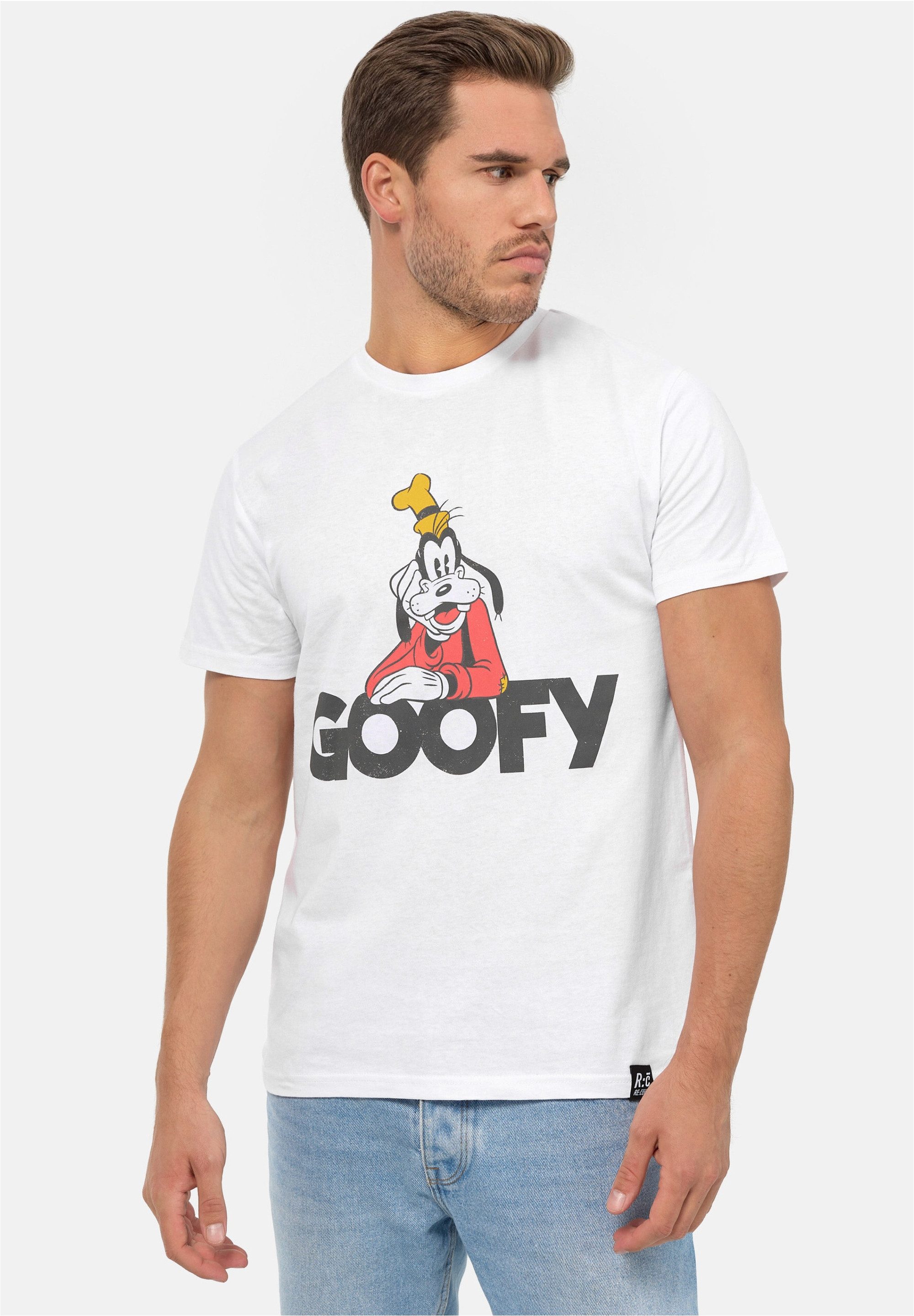 Recovered T-Shirt Disney Goofy mit coolem Goofy-Print