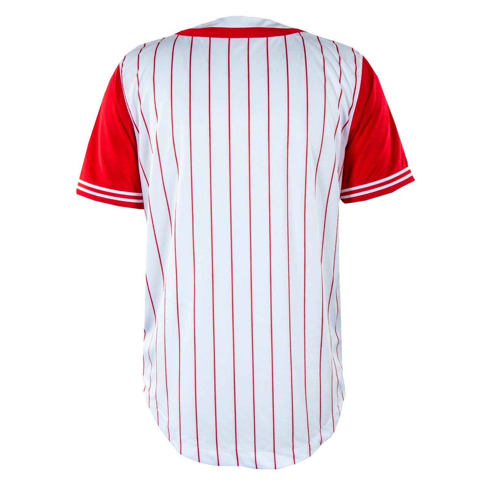 Baseball Karl Varsity Block Pinstripe Kani T-Shirt