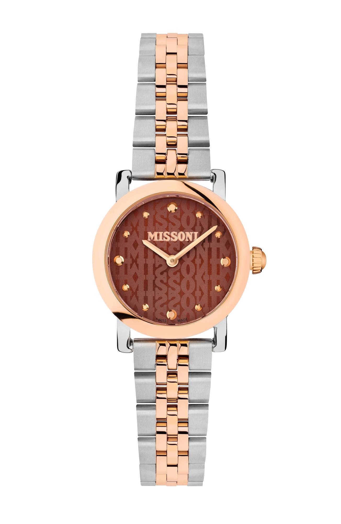 Missoni Schweizer Uhr Mini Monogram