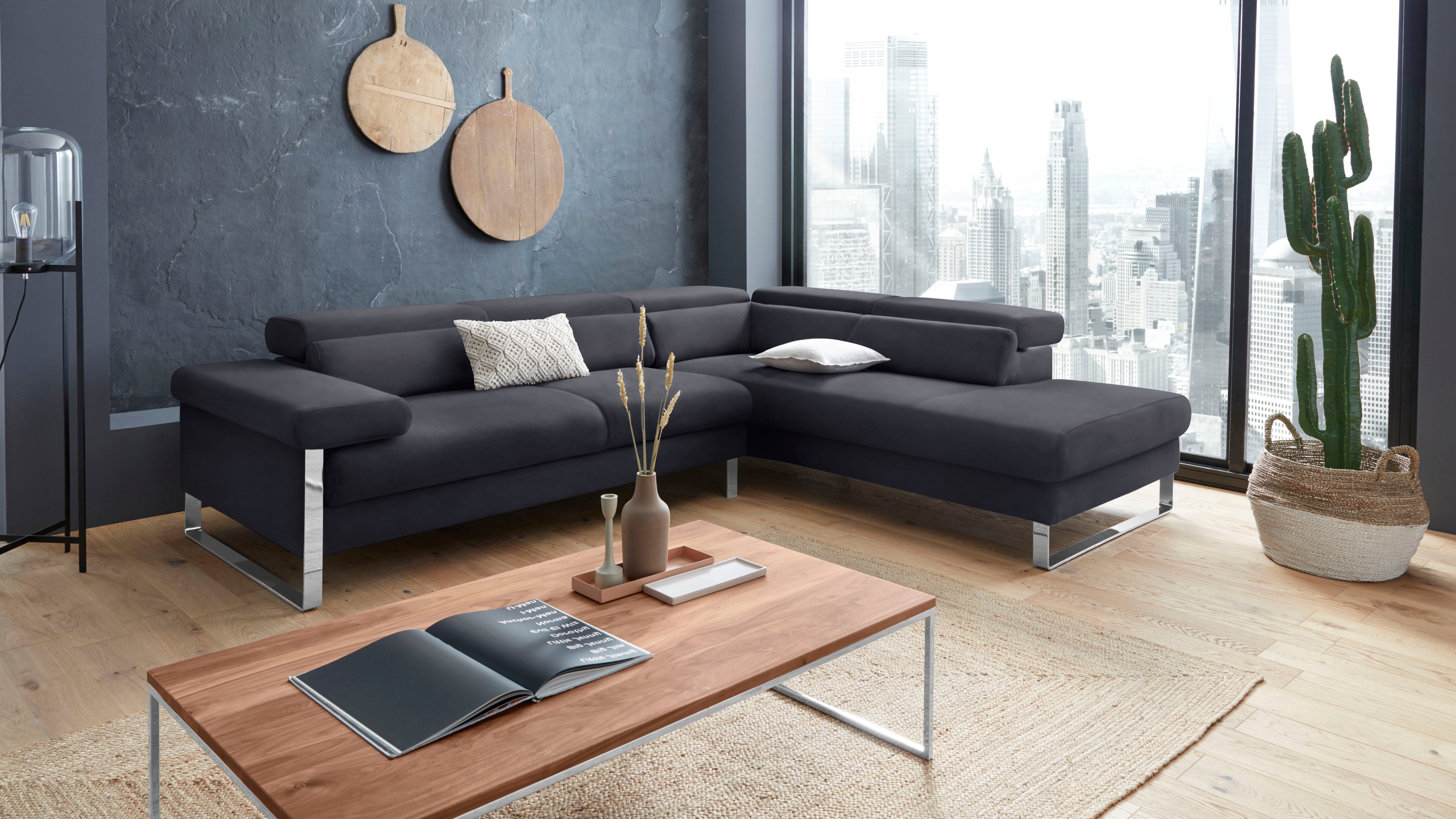 W.SCHILLIG Ecksofa "finn, toller Sitzkomfort, L-Form, hochwertige Verarbeit günstig online kaufen