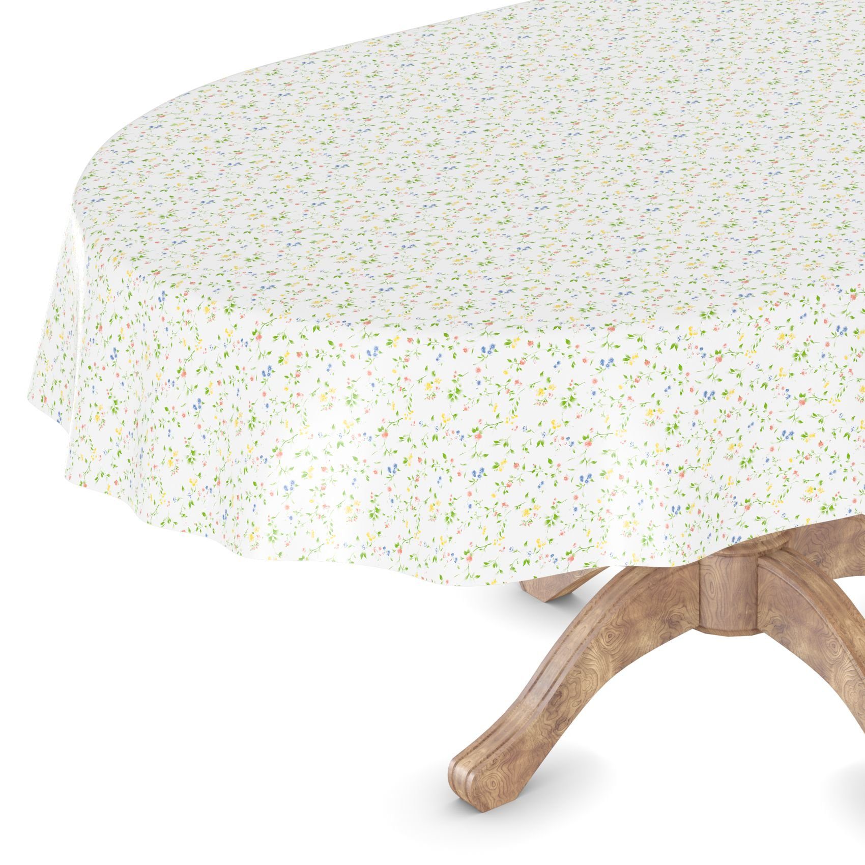 ANRO Tischdecke Wachstuchtischdecke Gartentischdecke Wachstischdecke