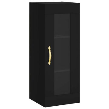 vidaXL Kleiderschrank Regal Highboard Schrank Hochschrank Schwarz 34,5x34x180 cm Holzwerksto