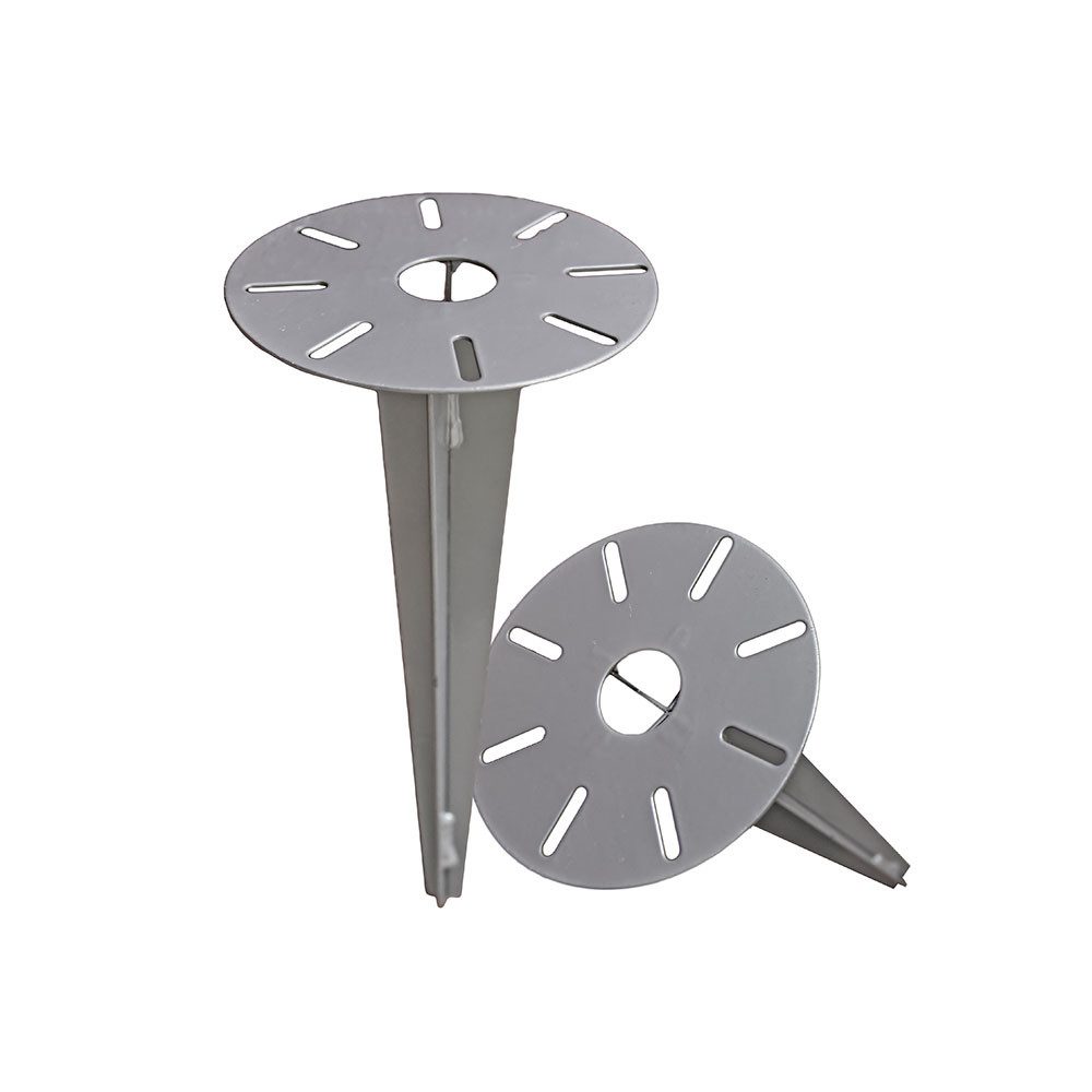 etc-shop Gartenleuchte, Erdspieß für Gartenleuchte Erdspieß für Lampen Erdnägel 30 cm, Stahl