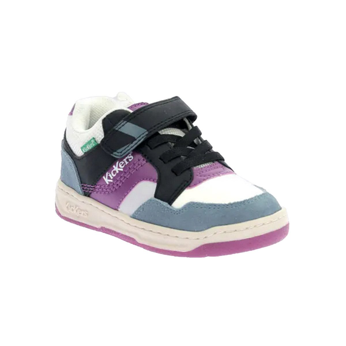 kicker Kickarting - noir violet bleu Sneaker