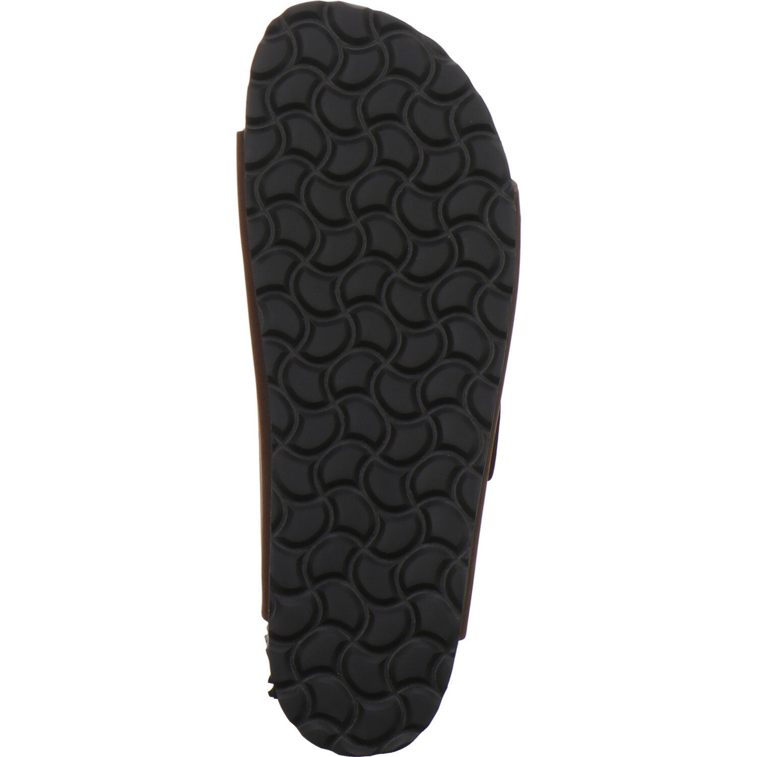 AFS-Schuhe 210072 Zweischnaller Pantolette für Damen mit Fußbett, bequeme Sandalen aus Leder