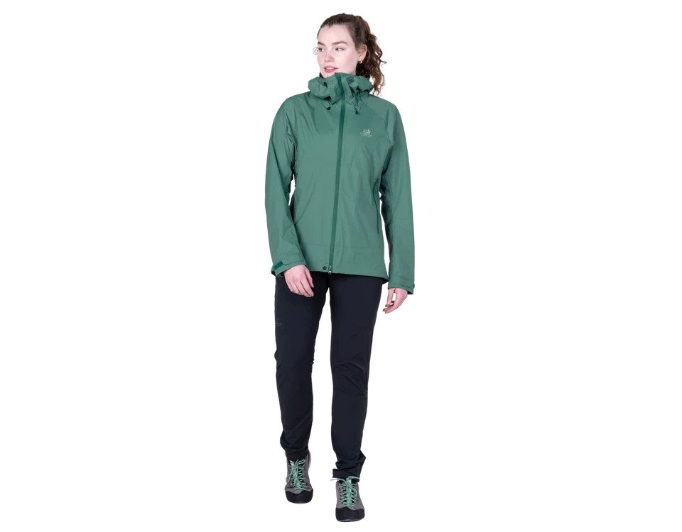 Mountain Equipment Regenhose Raintower Wmns Jacket Sea Pine