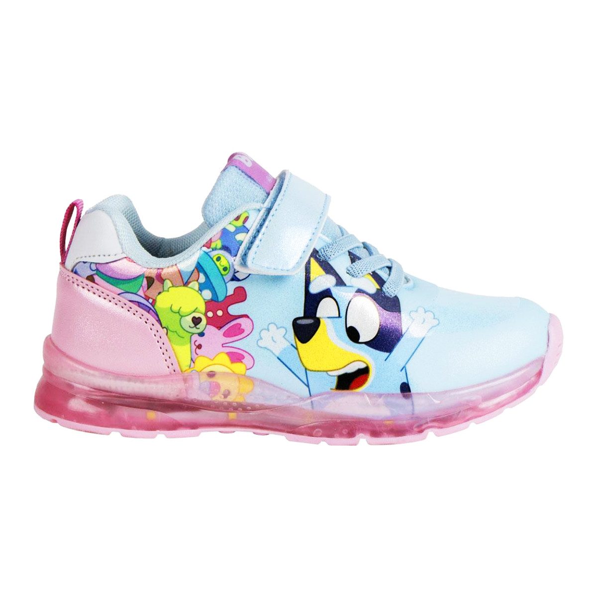 Cerda Bluey Kinder mit LED-Licht, Baumwollschuhe, Sportschuhe Jungen Sneaker