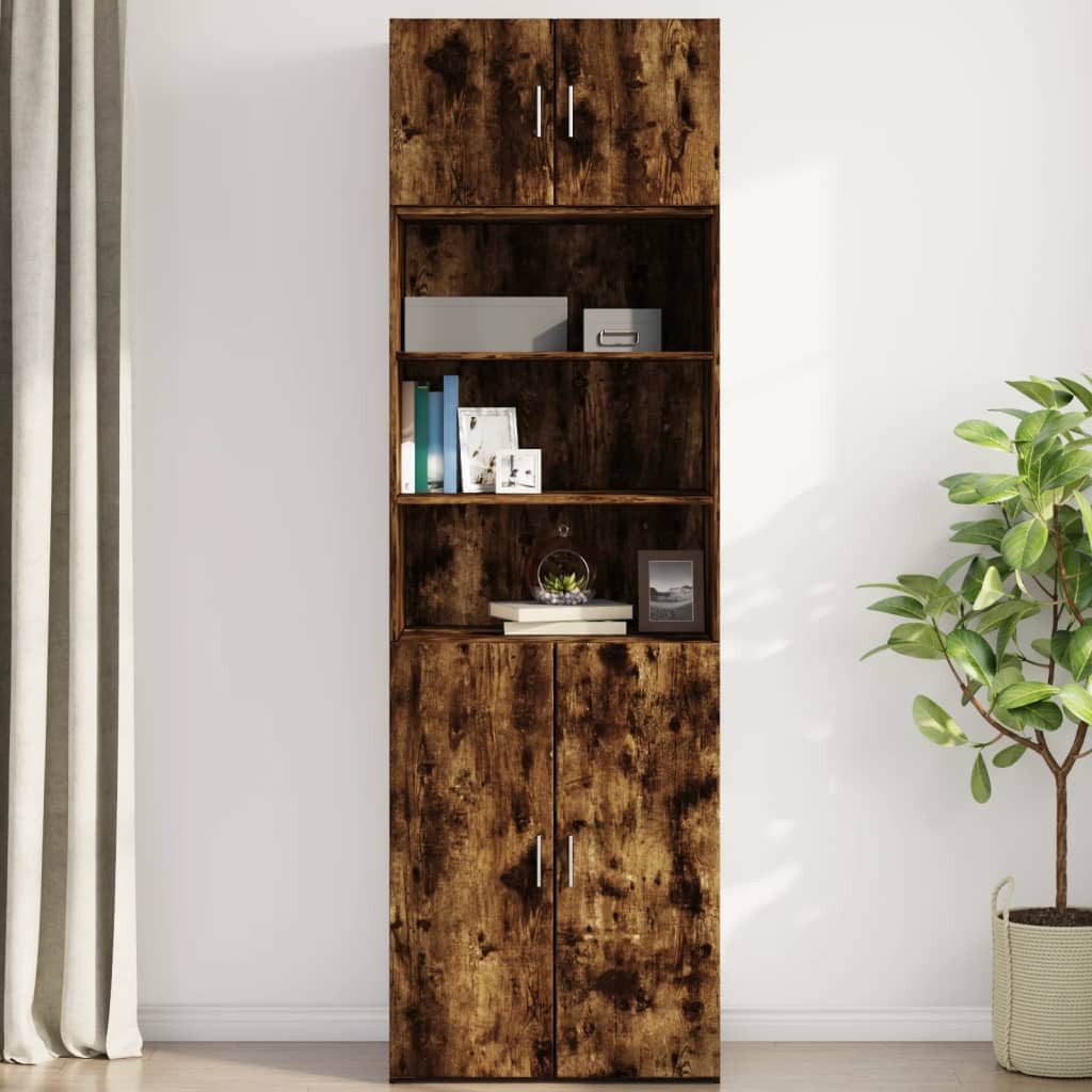 vidaXL Hängeschrank Wandschrank Räuchereiche 70x42,5x40 cm günstig online kaufen