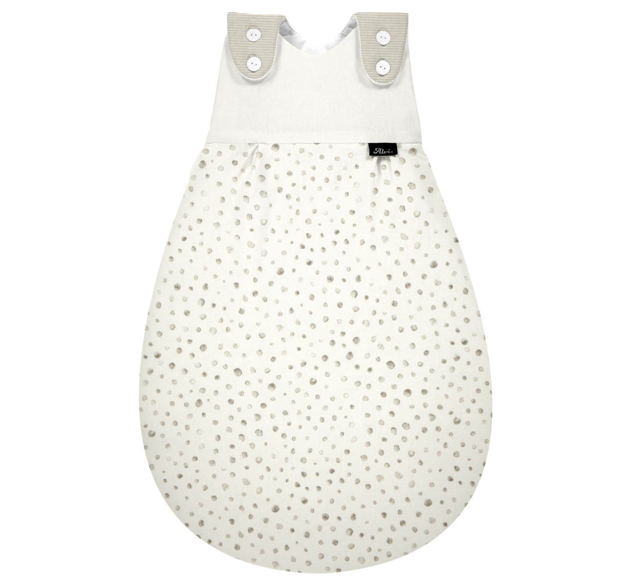 Kinderhaus Blaubaer Babyschlafsack Baby Mäxchen Außensack TOP, über 2 Größen mitwachsend, atmungsaktiv, bis 60 Grad waschbar, aus