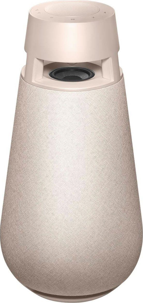 Werbekampagne LG XBOOM360 DXO3 (Bluetooth, Bluetooth-Lautsprecher beige 1.1 50 W)