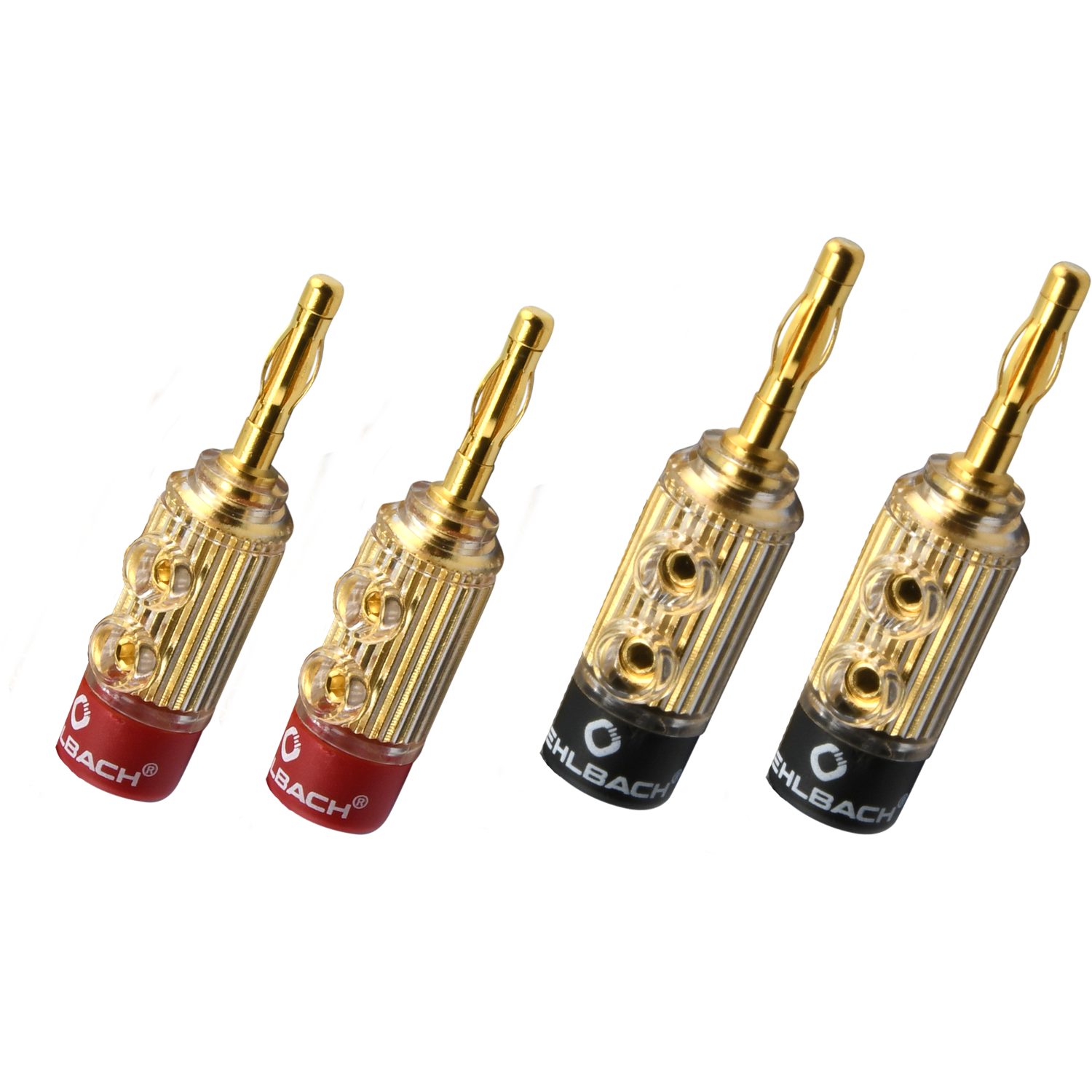 Fusion Banana High-End Banana-Verbinder für Lautsprecher 1,5-6,0 mm² Adapter