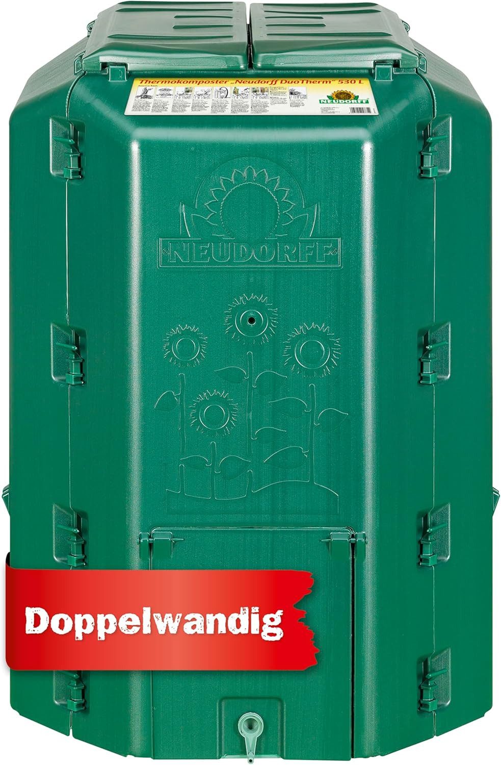 Neudorff Thermokomposter Thermokomposter "Neudorff DuoTherm 530 l" 1 Stk., günstig online kaufen