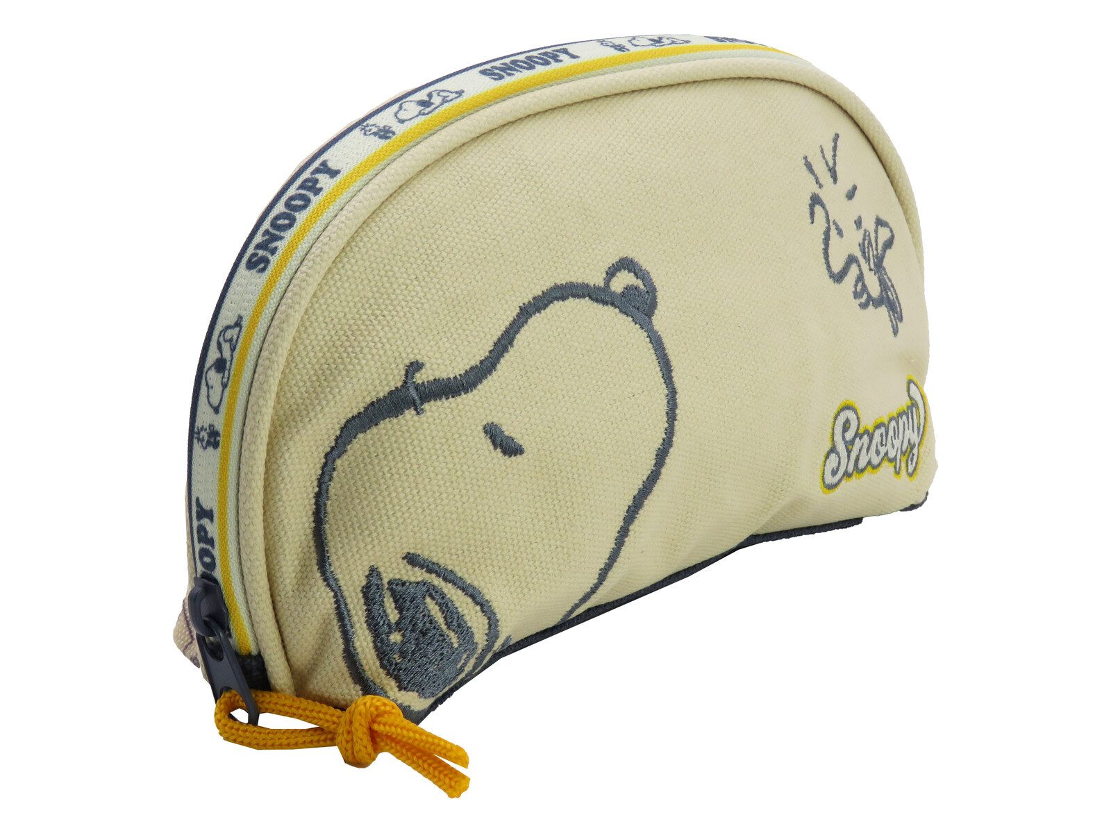 Snoopy Kulturbeutel Kosmetiktasche mit Reißverschluss kompakt – Bild 4 von 5