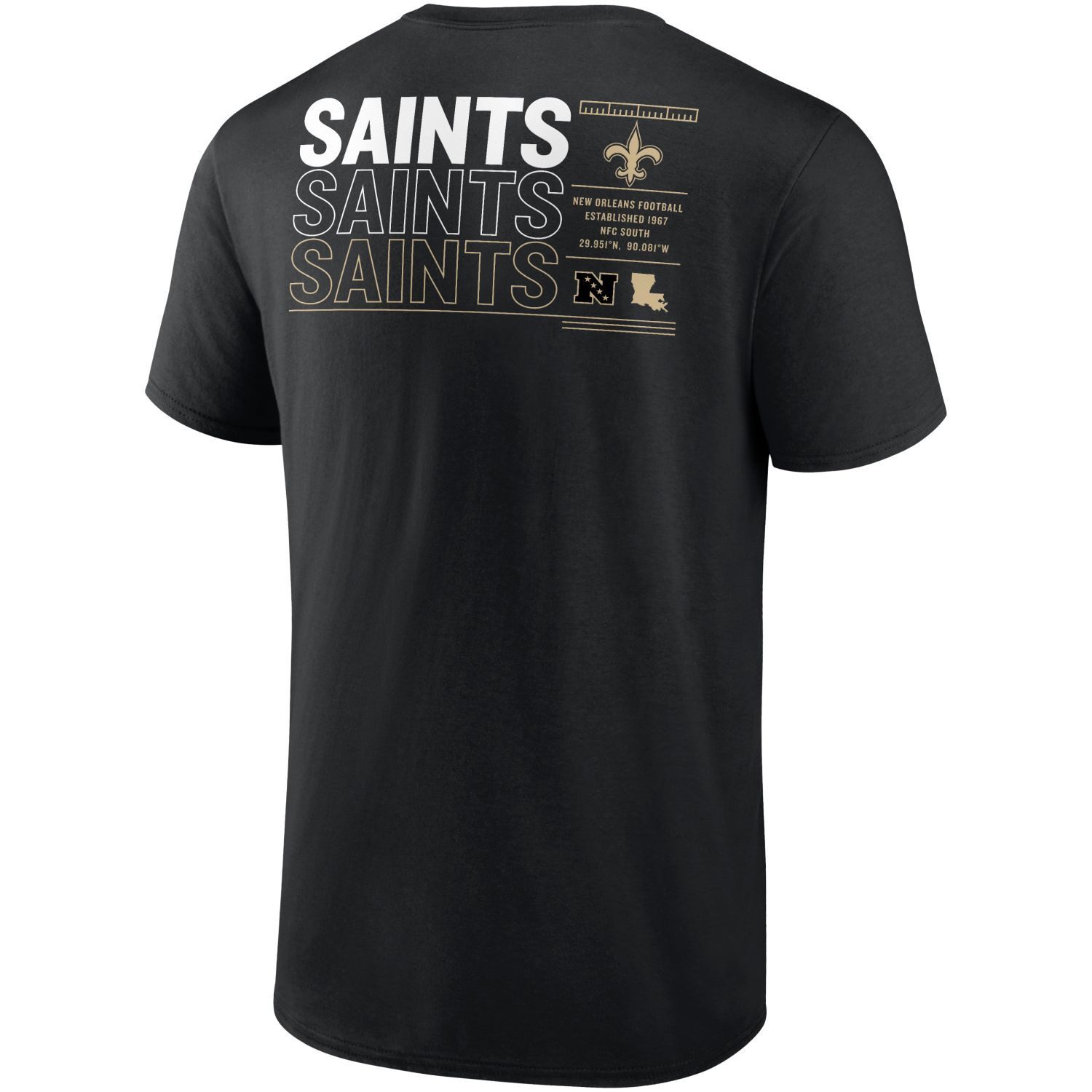 Fanatics Print-Shirt NFL REPEAT STATS New Orleans Saints