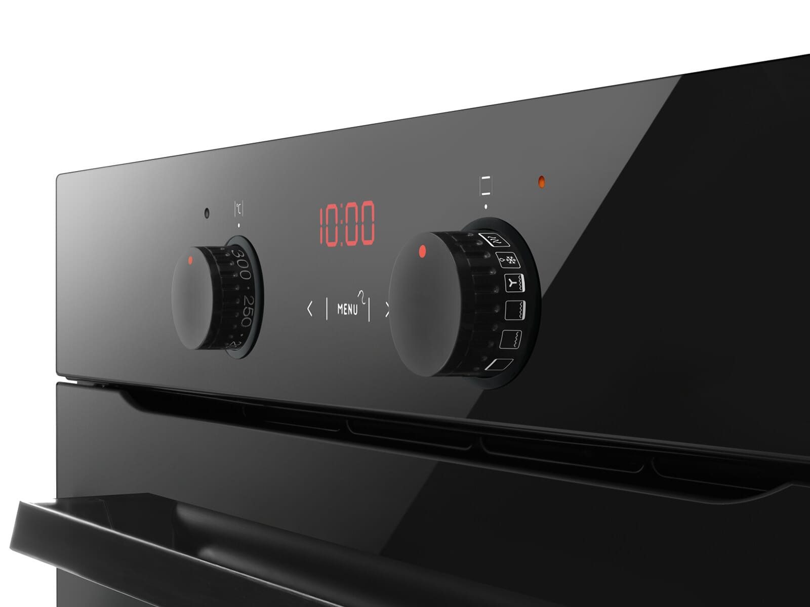 Amica Einbaubackofen EBX944800V, mit 1-fach Teil-Teleskopauszug, Reinigung mit Wasser / Dampf