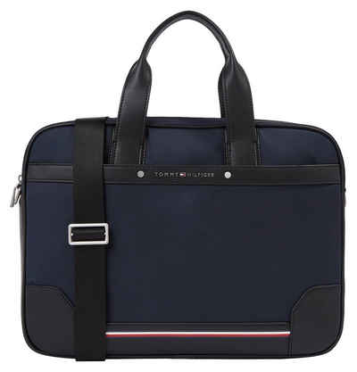 Tommy Hilfiger Messenger Bag TH CENTRAL REPREVE COMPUTER BAG, in elegantem Stil