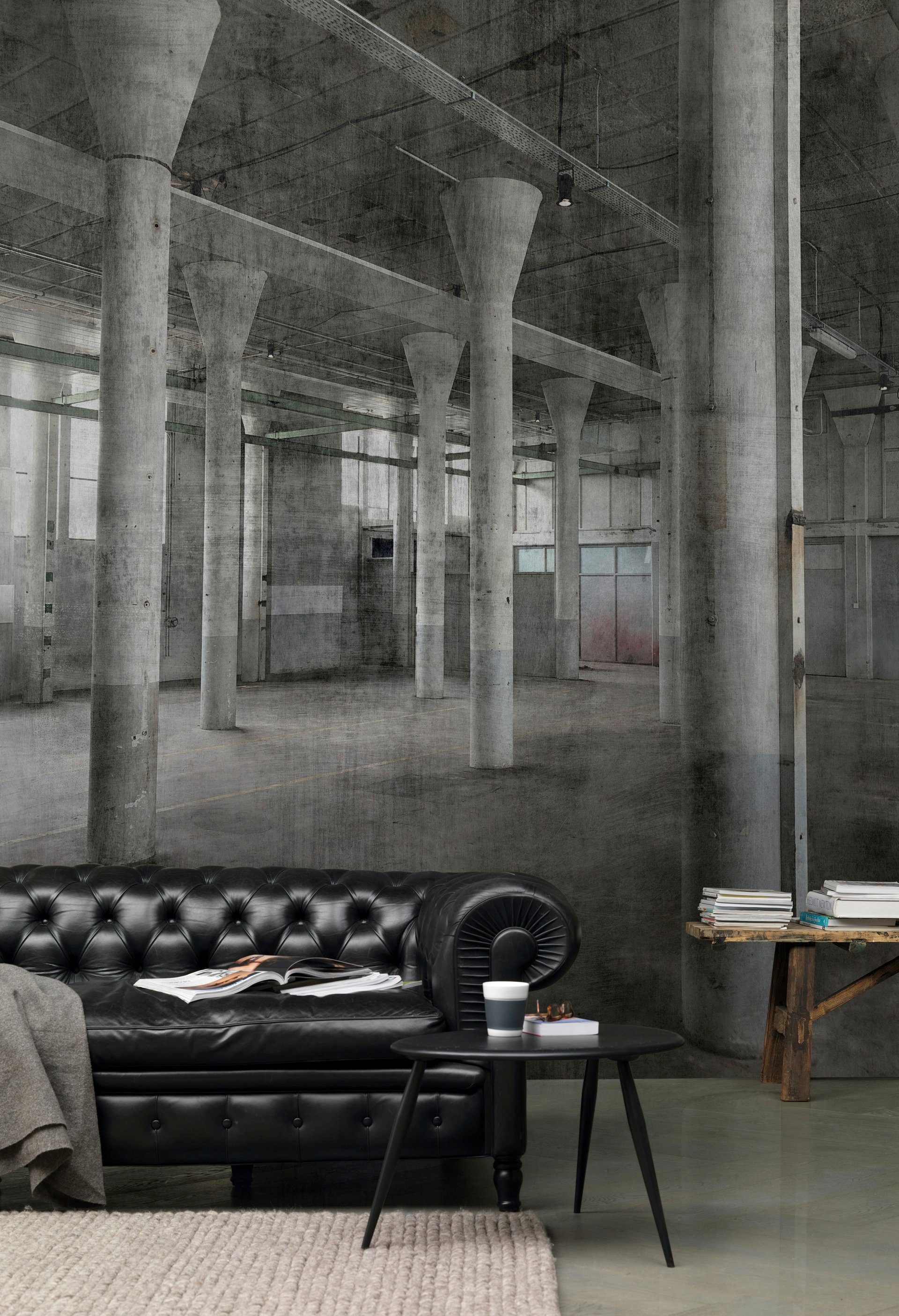 Rasch Fototapete Factory IV, glatt, urban, realistisch, (1 St), gut lichtbeständig, waschbeständig