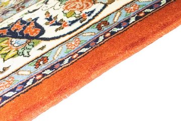 Wollteppich Sarough Teppich handgeknüpft rot, morgenland, rechteckig, Höhe: 9 mm