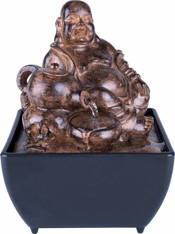 pajoma® Buddhafigur Buddha, Maße (B/T/H): 12,5/12,5/17,5 cm
