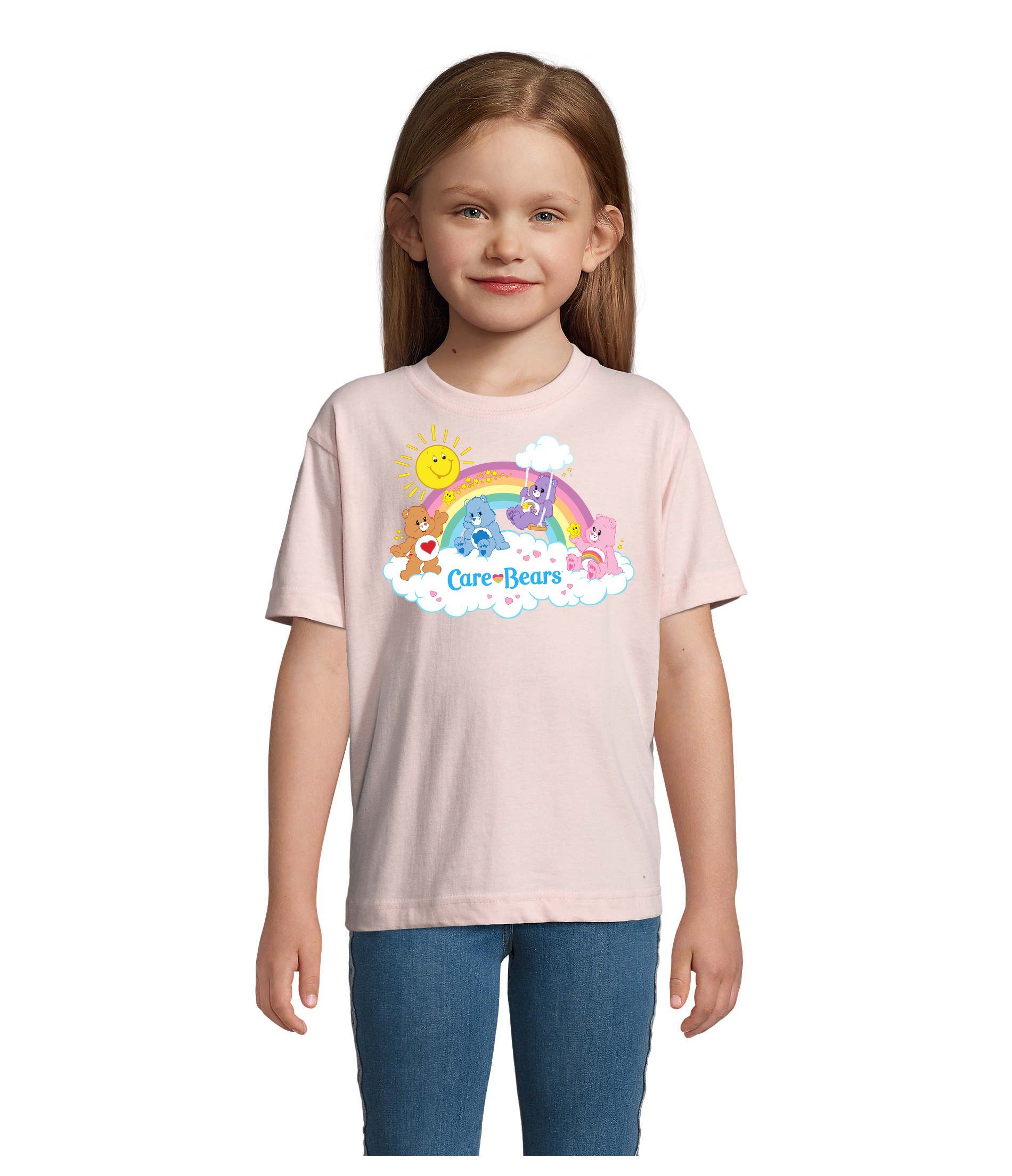 T-Shirt Kinder Jungen & Mädchen Glücksbärchis Care Bears Hab Dich lieb Bärchi
