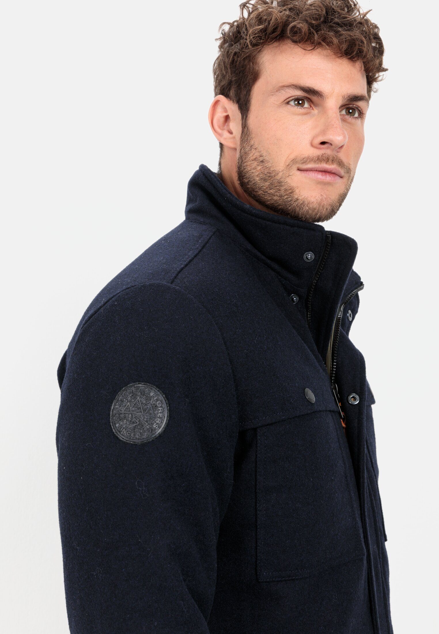 camel active Winterjacke mit einem Steppfutter Langarm