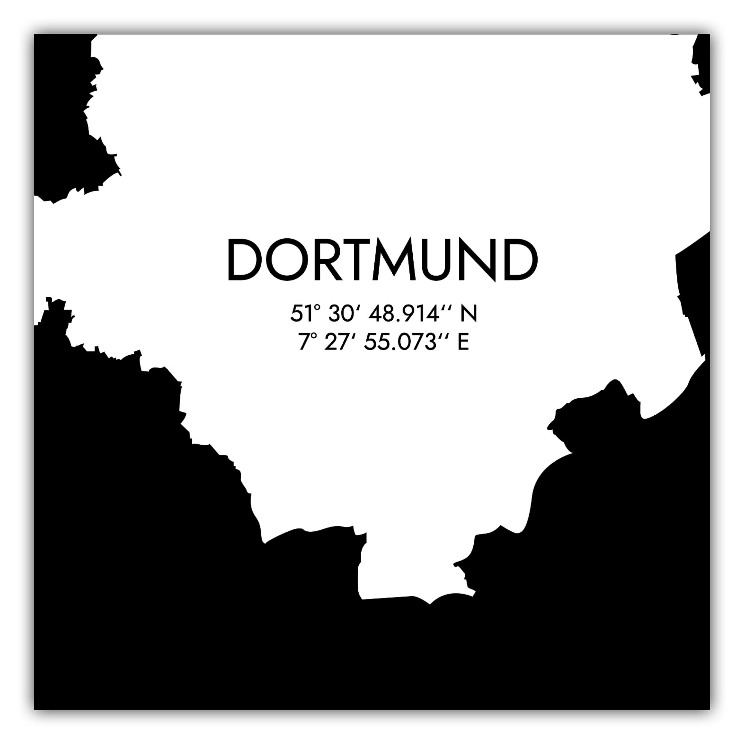 MOTIVISSO Poster Dortmund Koordinaten #5