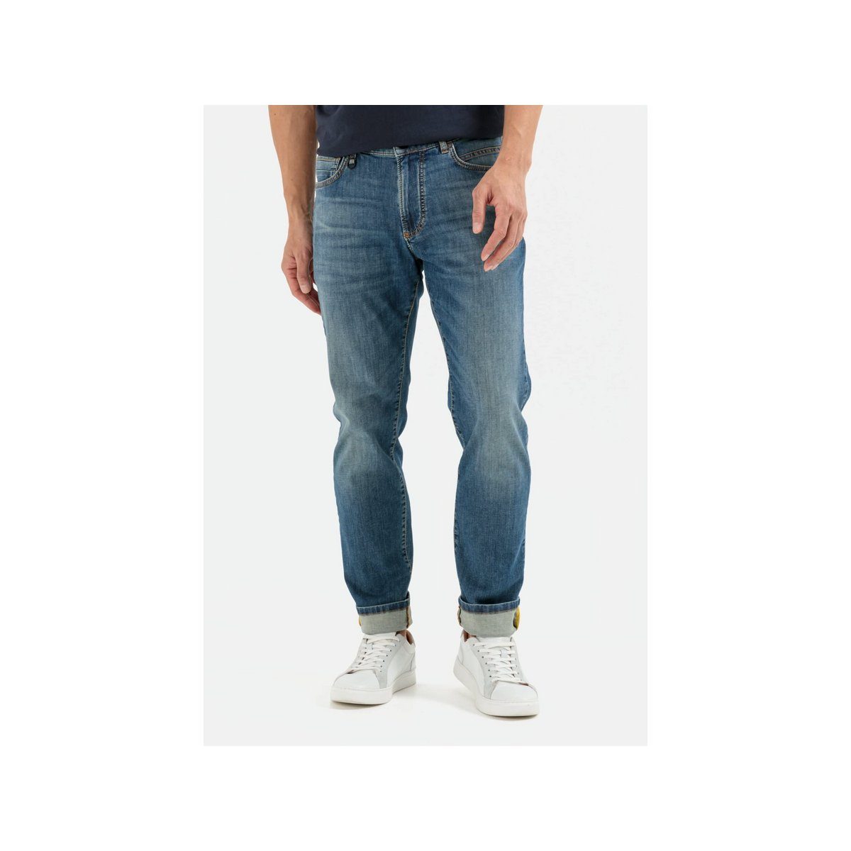 blau Bültel 5-Pocket-Jeans (1-tlg) Worldwide