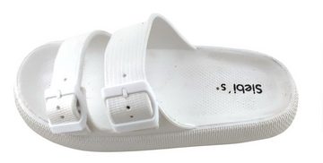 Siebi`s Siebi's Cloud Badeschuhe Damen Fußbett Pantolette im trendigen Design Strandschuh