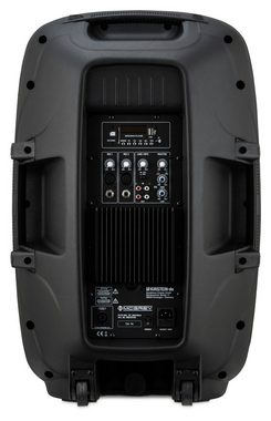 McGrey P215 MA Aktive PA-Box Lautsprecher (Bluetooth, 120 W, FM/USB/SD/MP3-Player - 2-Wege-System mit 15" Woofer und 1" Hochtöner)