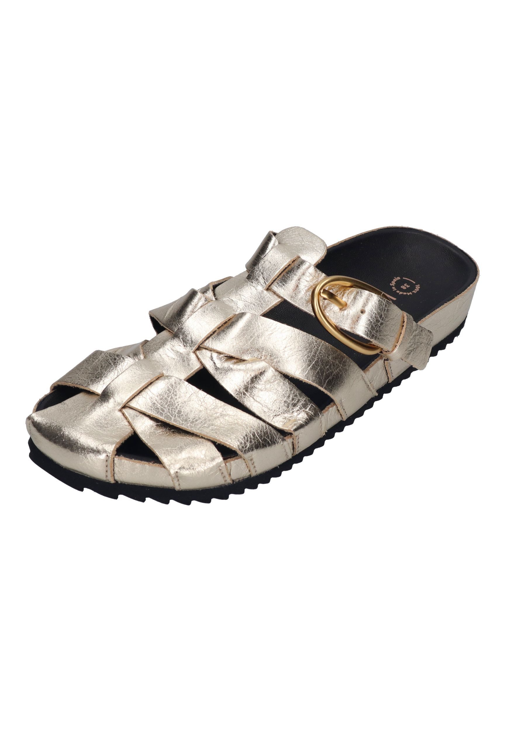 VERBENAS MAVEN nappa met Pantolette Oro