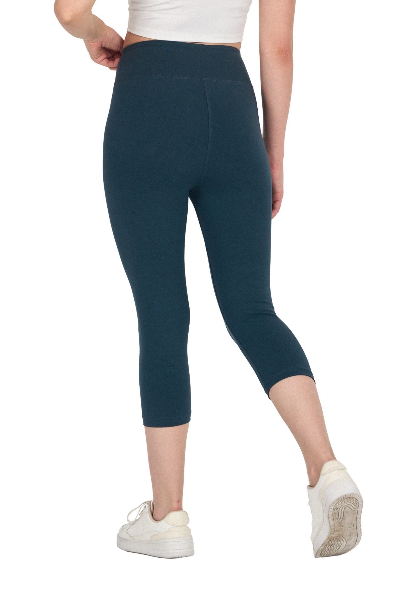 COMEOR 3/4-Leggings COMEOR Damen Capri Leggings – Bequeme 3/4 Sporthose aus günstig online kaufen