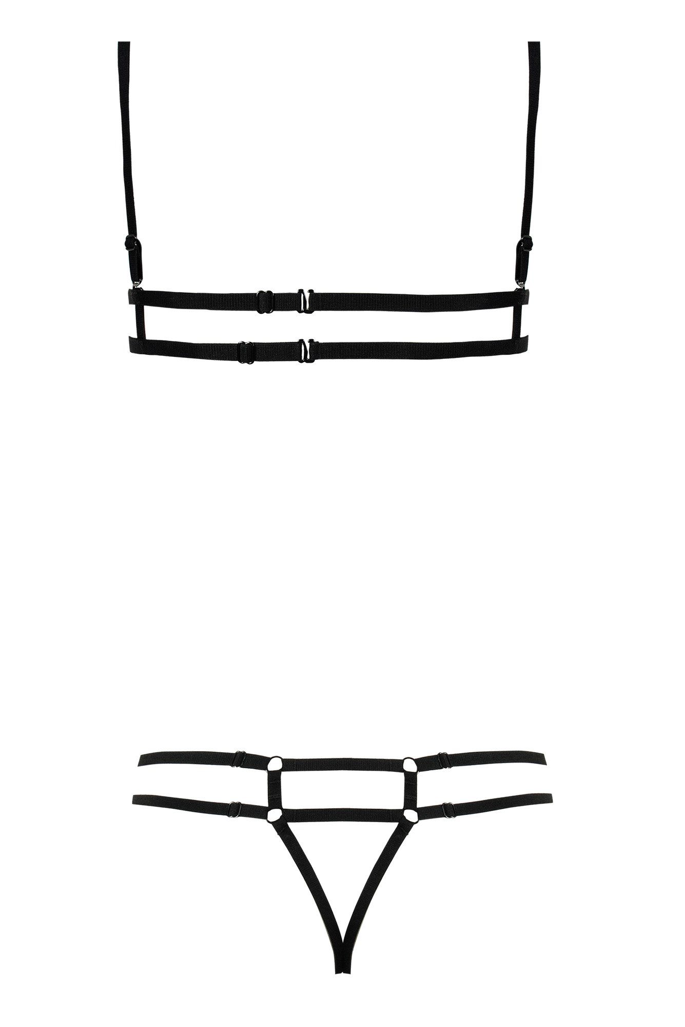 Bügelloser Anais Set: - 2XL apparel in schwarz BH