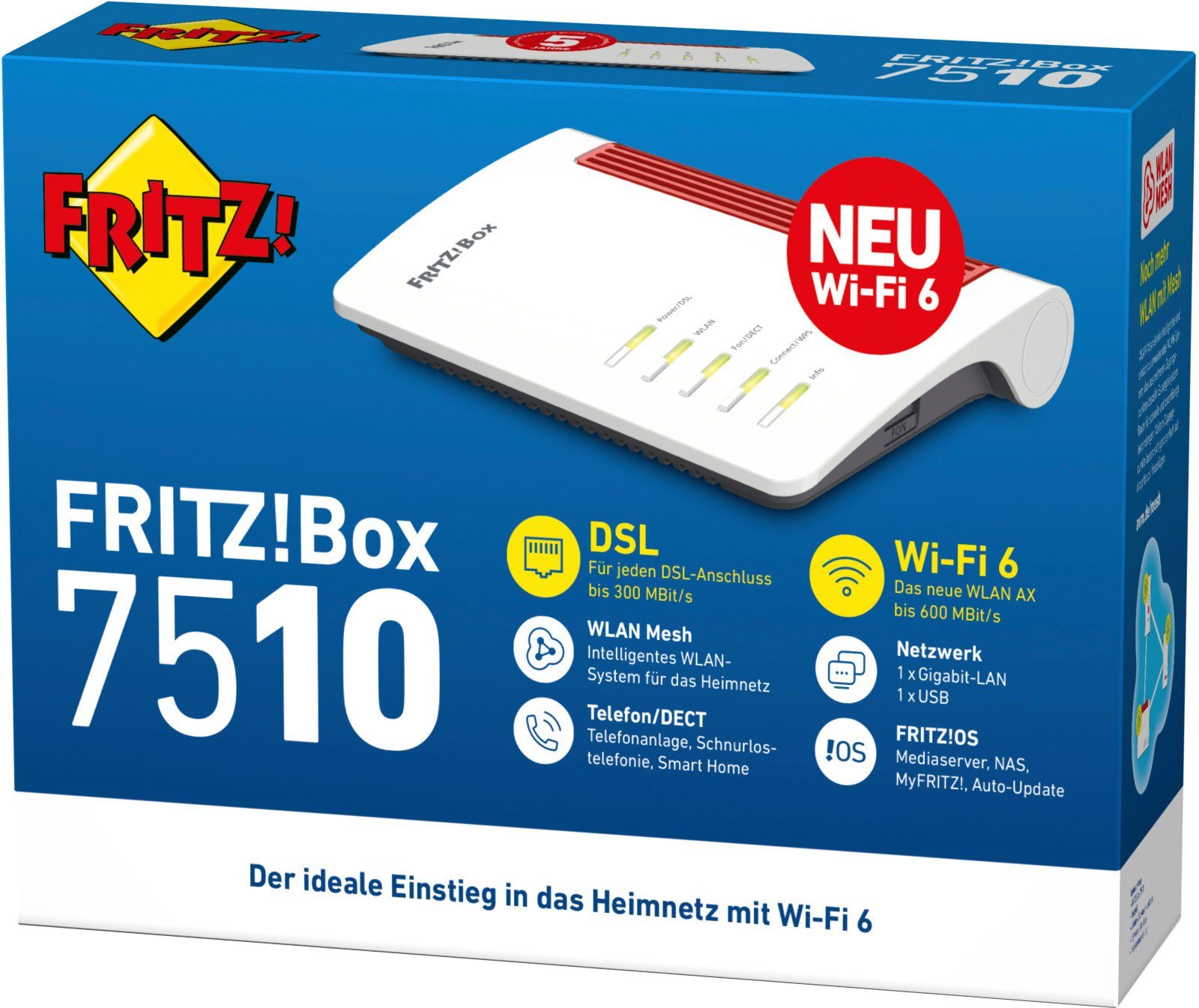 7510 AVM FRITZ!Box WLAN-Router