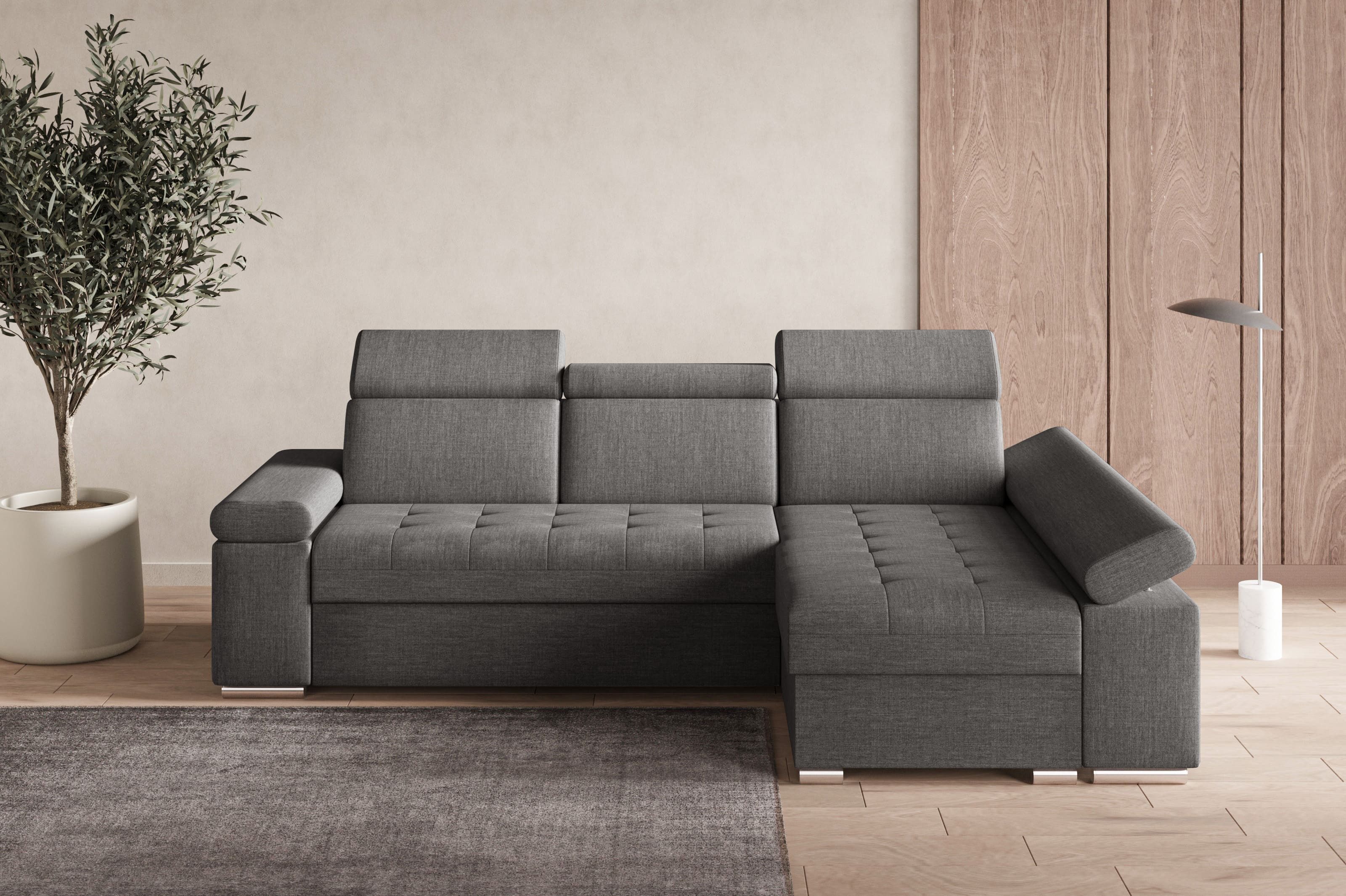 MOEBLO Ecksofa LUKA, modernes Schlafsofa, bequemes günstig online kaufen
