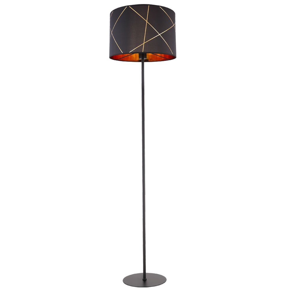 Stehlampe, Leuchtmittel Warmweiß, Neutralweiß, inklusive, Globo RGB Standlampe Stehleuchte LED Farbwechsel, CCT LED Tageslichtweiß, Kaltweiß, dimmbar gold schwarz Smart