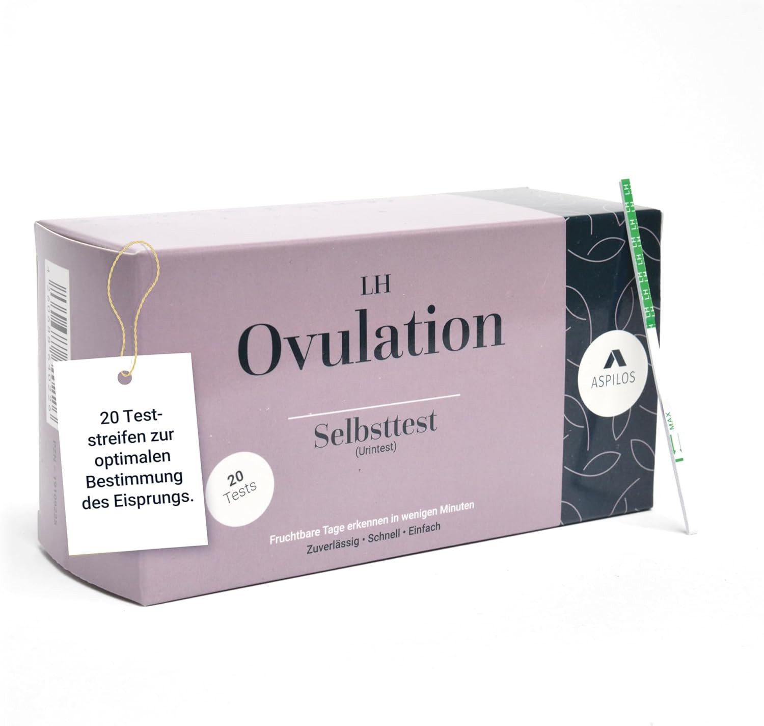 Ovulationstest Fruchtbarkeitstest für Zuhause in 3-10 Minuten - 20 Stk.