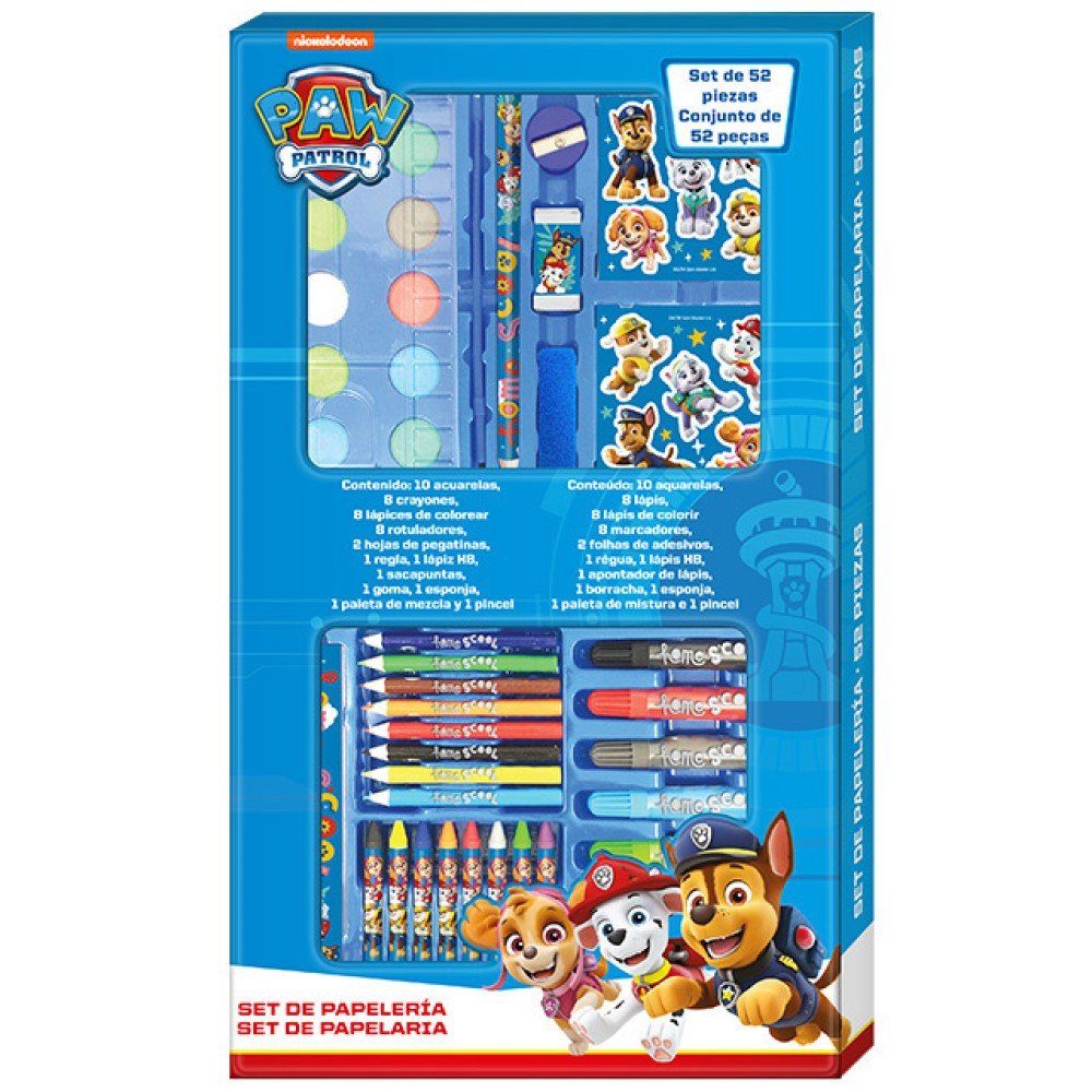 Kids Euroswan Malstift Paw Patrol Schreibset für kleine Künstler