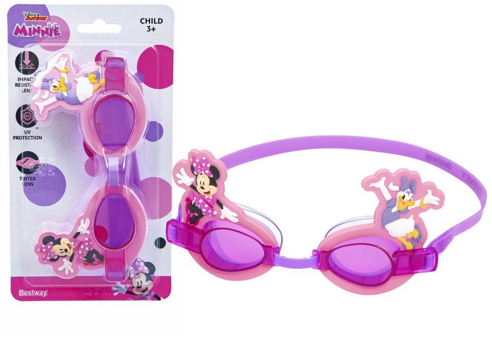 BESTWAY Schwimmbrille Rosa Minnie Mouse Schwimmbrille Bestway 9102T
