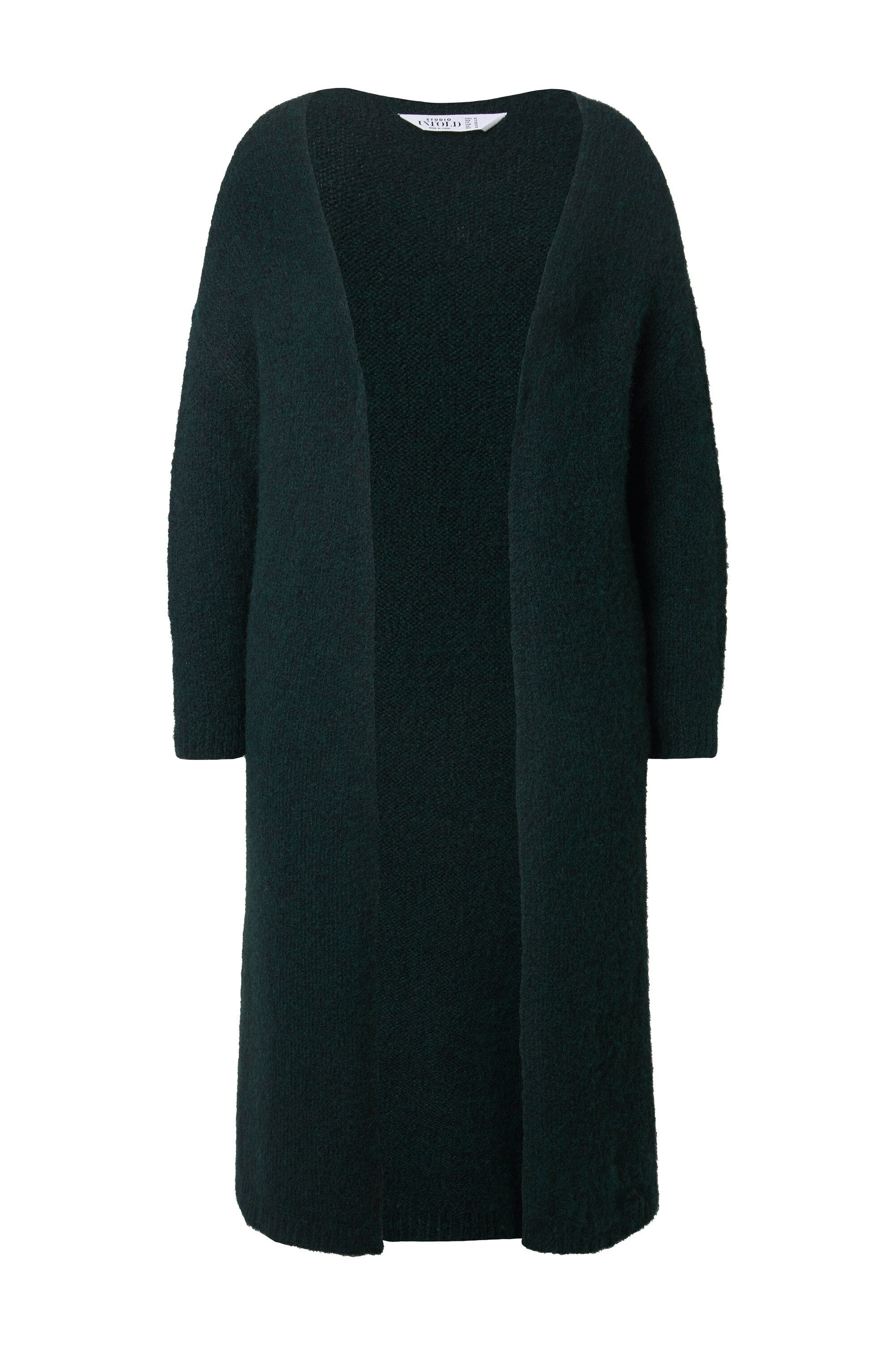 Studio Untold Strickjacke Long-Strickjacke oversized offene Form Langarm günstig online kaufen