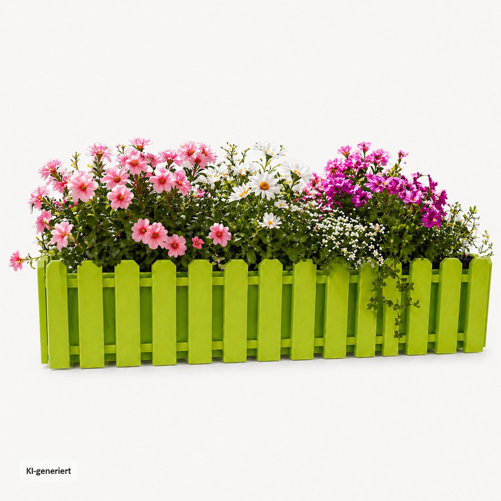 HTI-Living Blumenkasten Pflanzkasten mit Wasserspeicher Nessa (Stück, 1 St., 1 Blumenkasten), Blumenkasten mit Wasserstandsanzeige