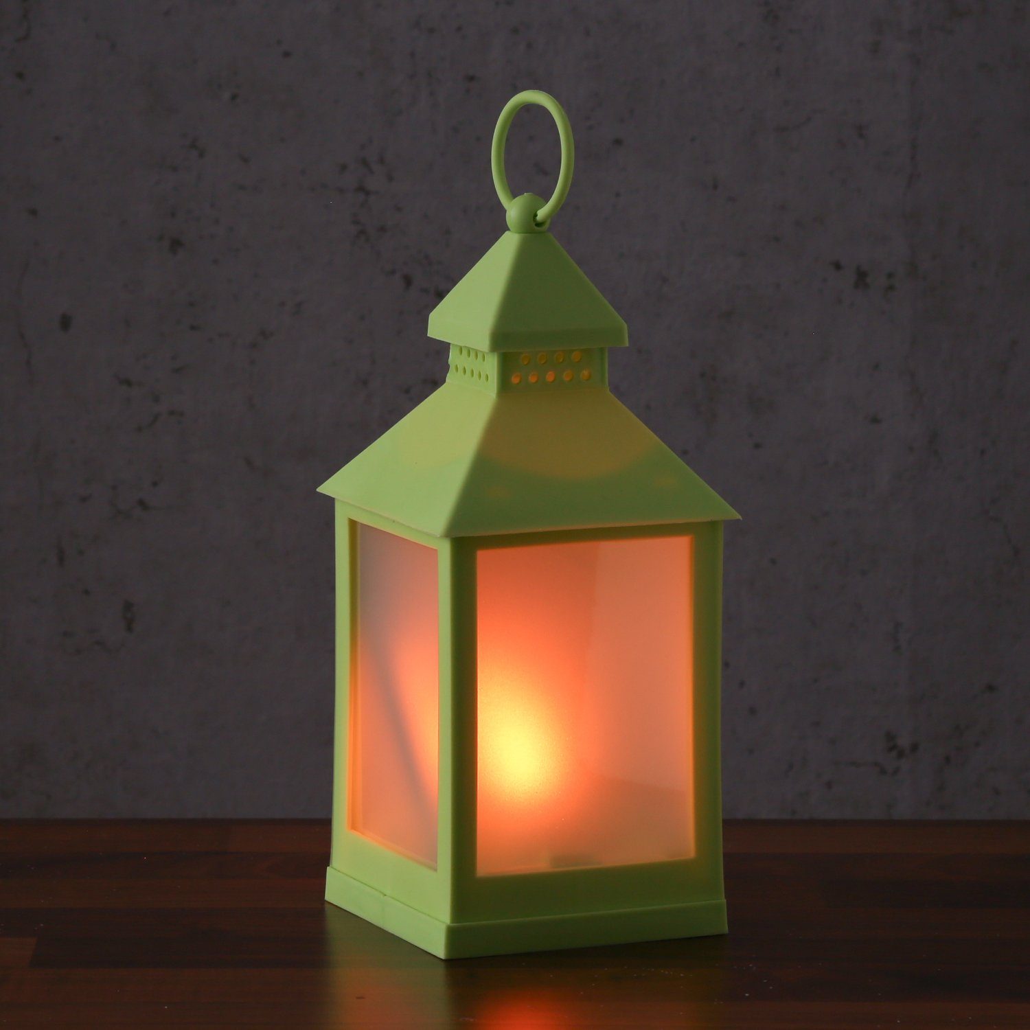 MARELIDA LED Laterne LED Laterne mit Flammeneffekt flackernd 24cm Batterieb günstig online kaufen